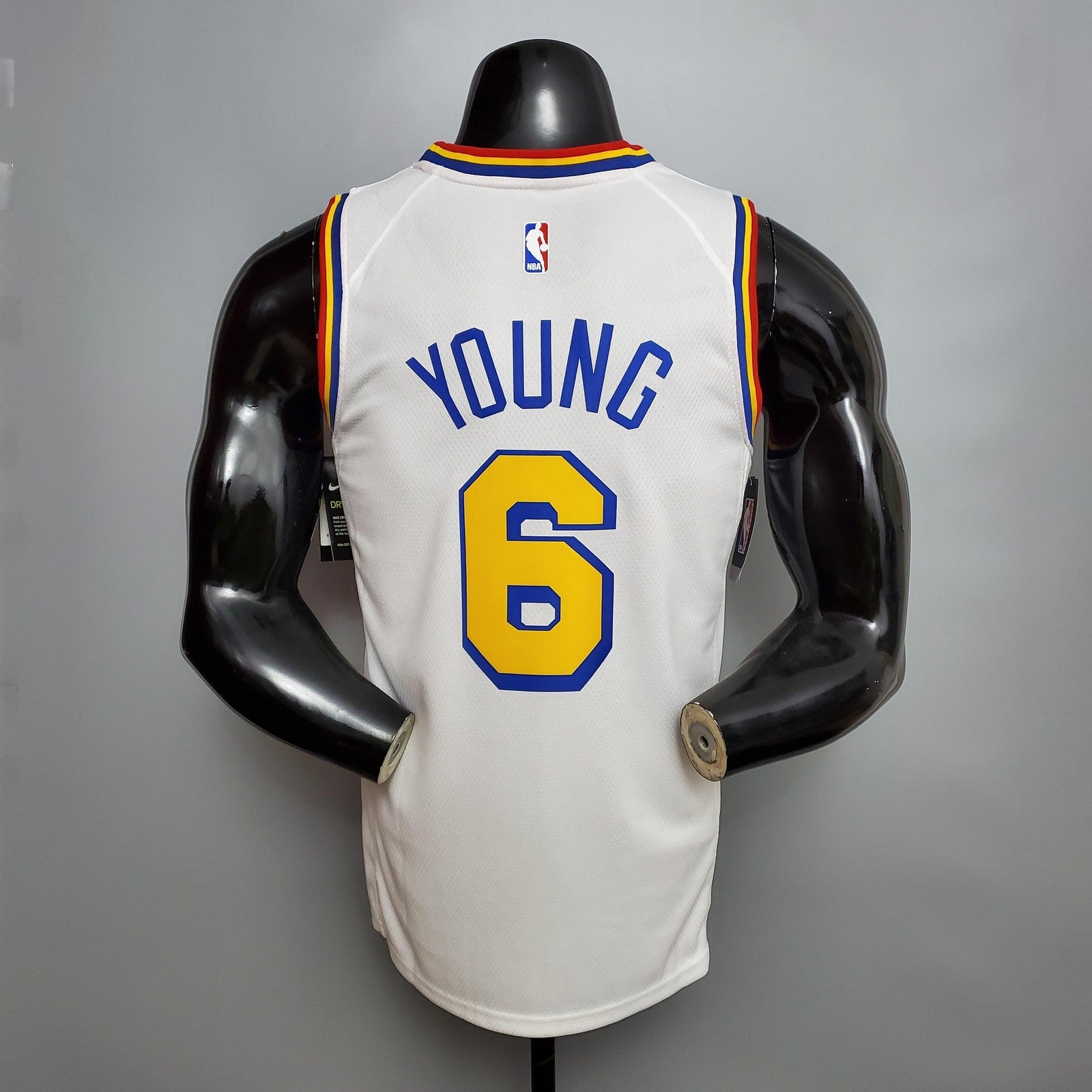 Warriors San Francisco Young#6 White