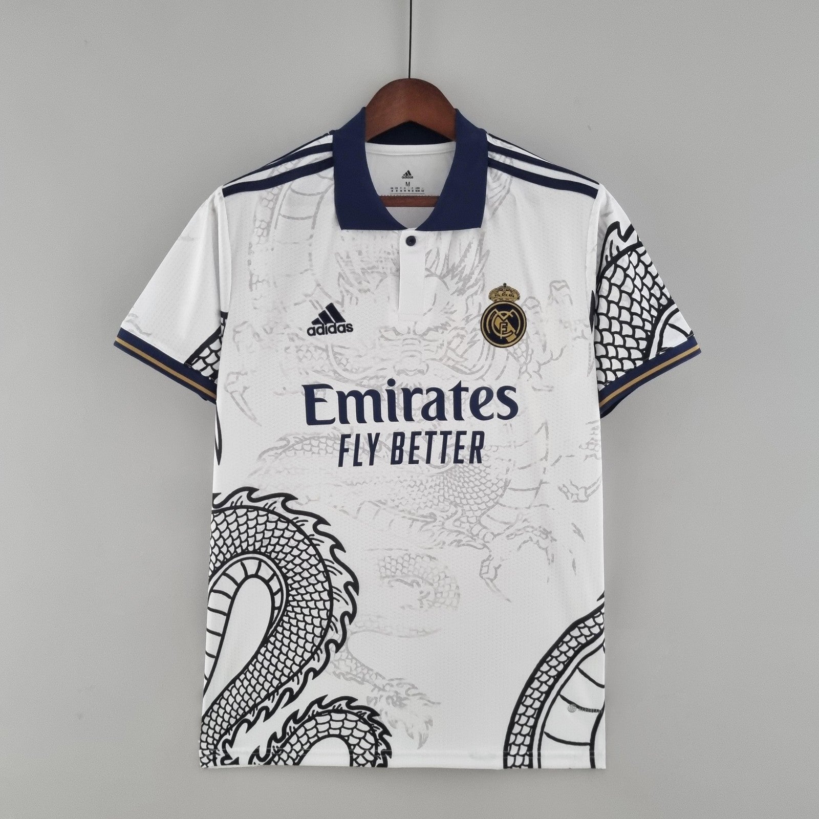 22 23 Real Madrid Chinese Dragon White