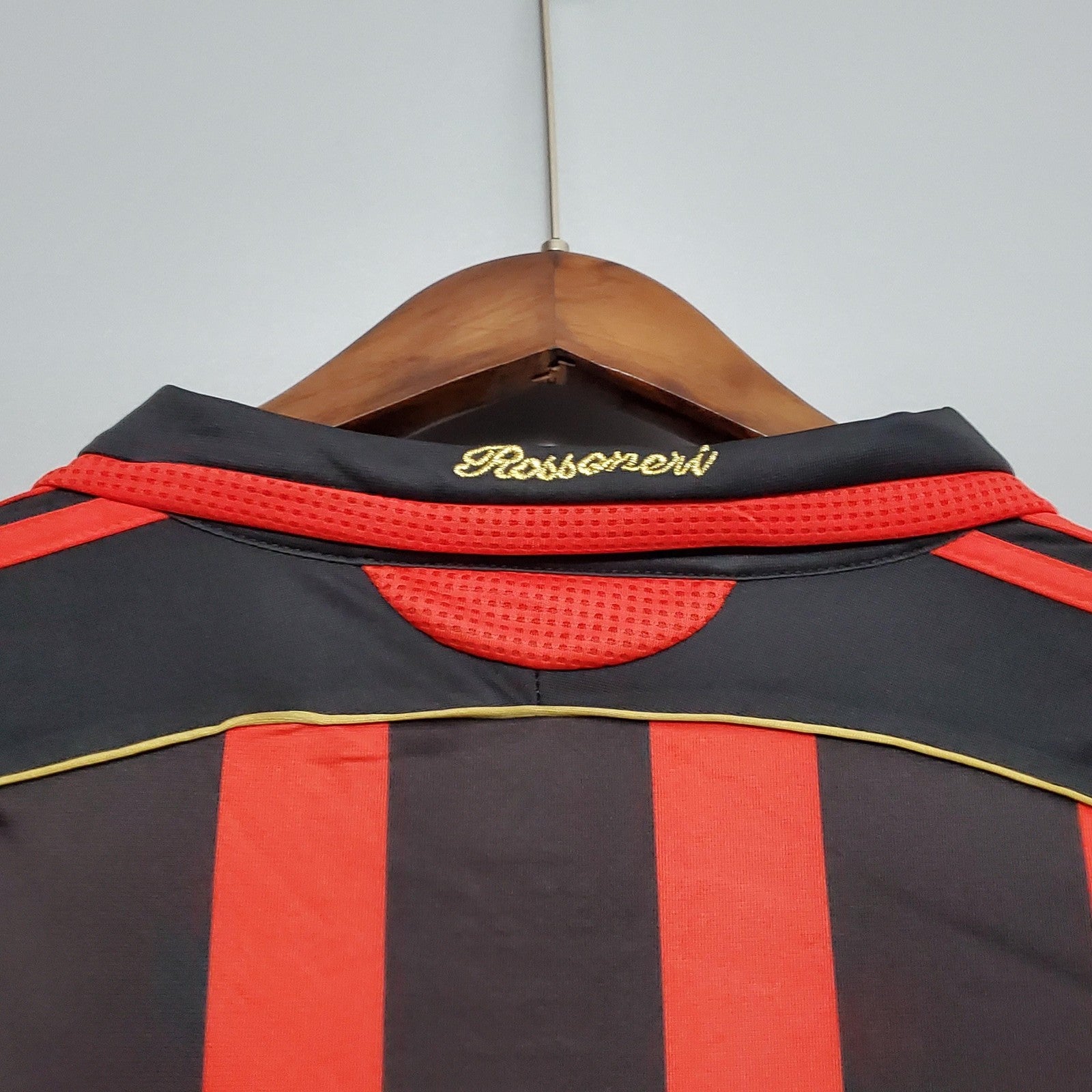 Retro Ac Milan Long Sleeve Home