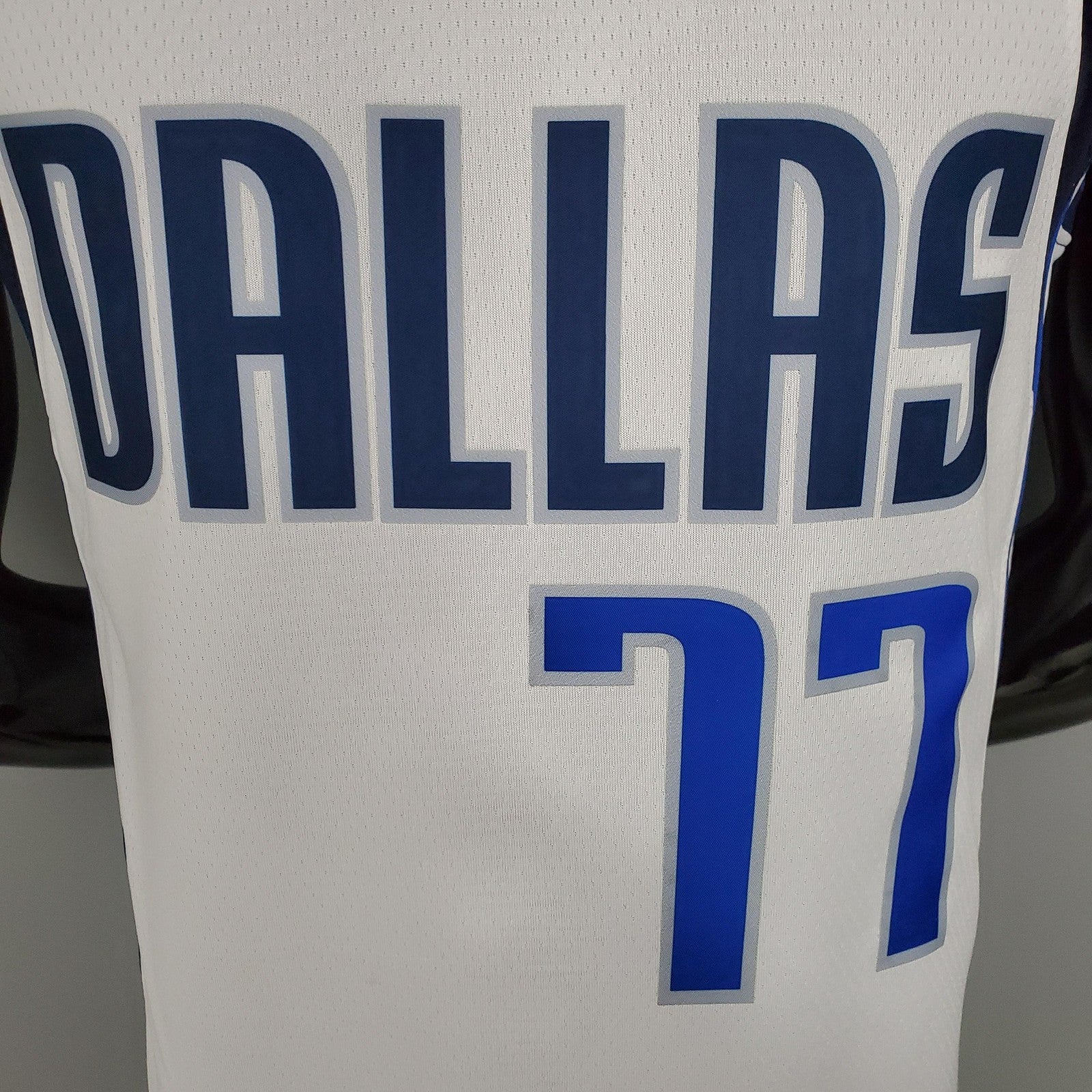 Dallas Mavericks Doncic#77 Lone Ranger Home White Nba Jersey