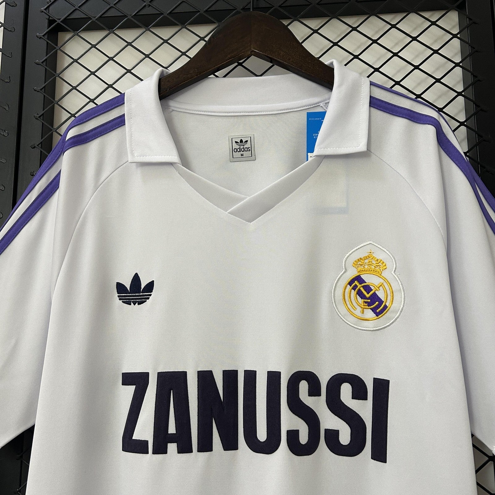 Retro Real Madrid 84 85 Home