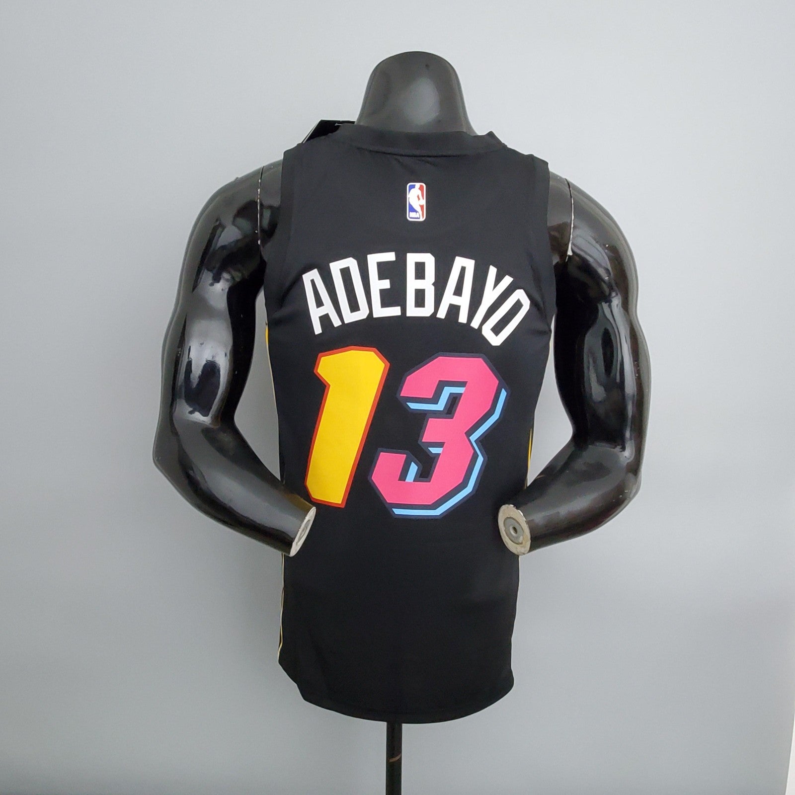 2022 Season Heat Adebayor #13 City Edition Black Nba Jersey