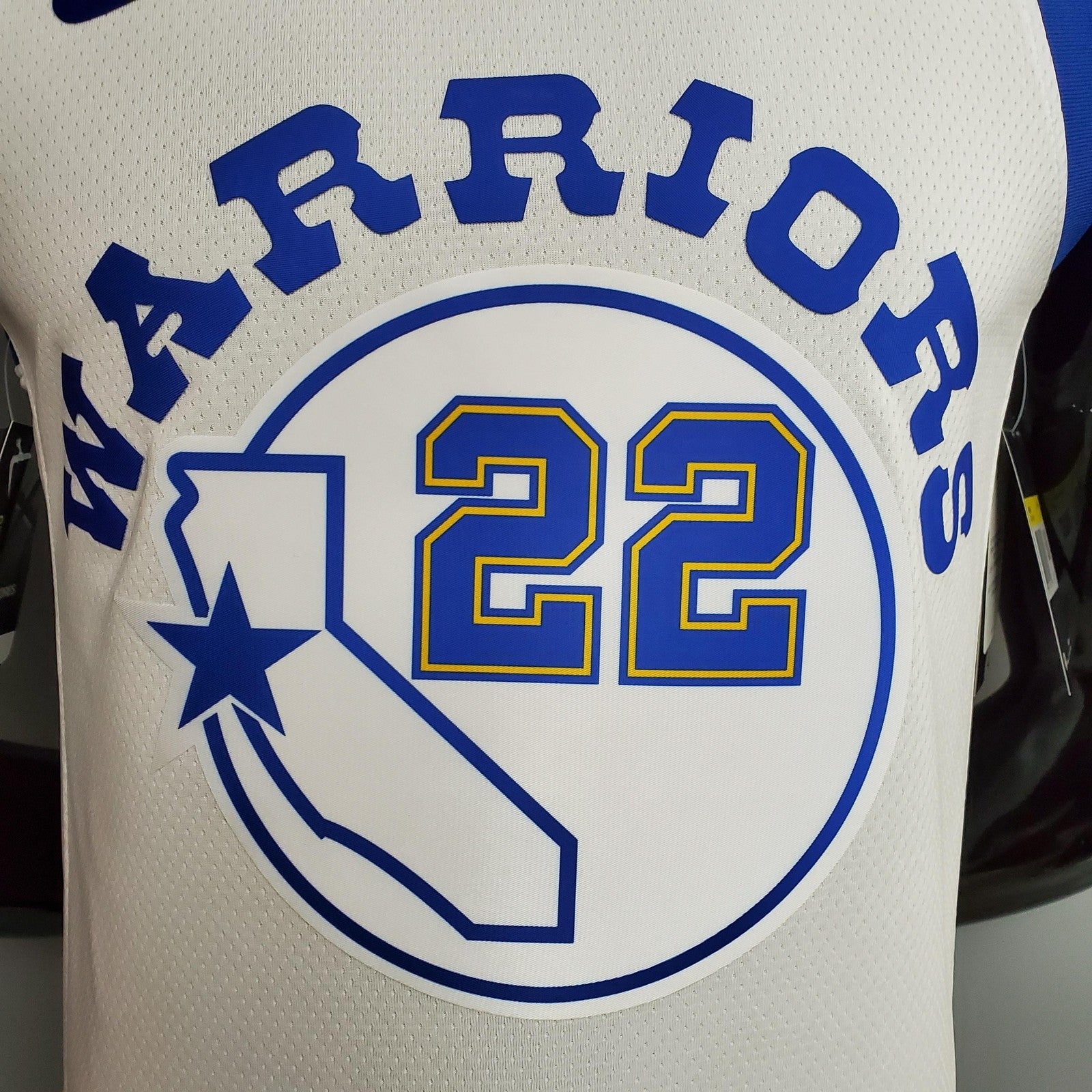 Retro Version Wiggins#22 Golden State Warriors White Nba Jersey