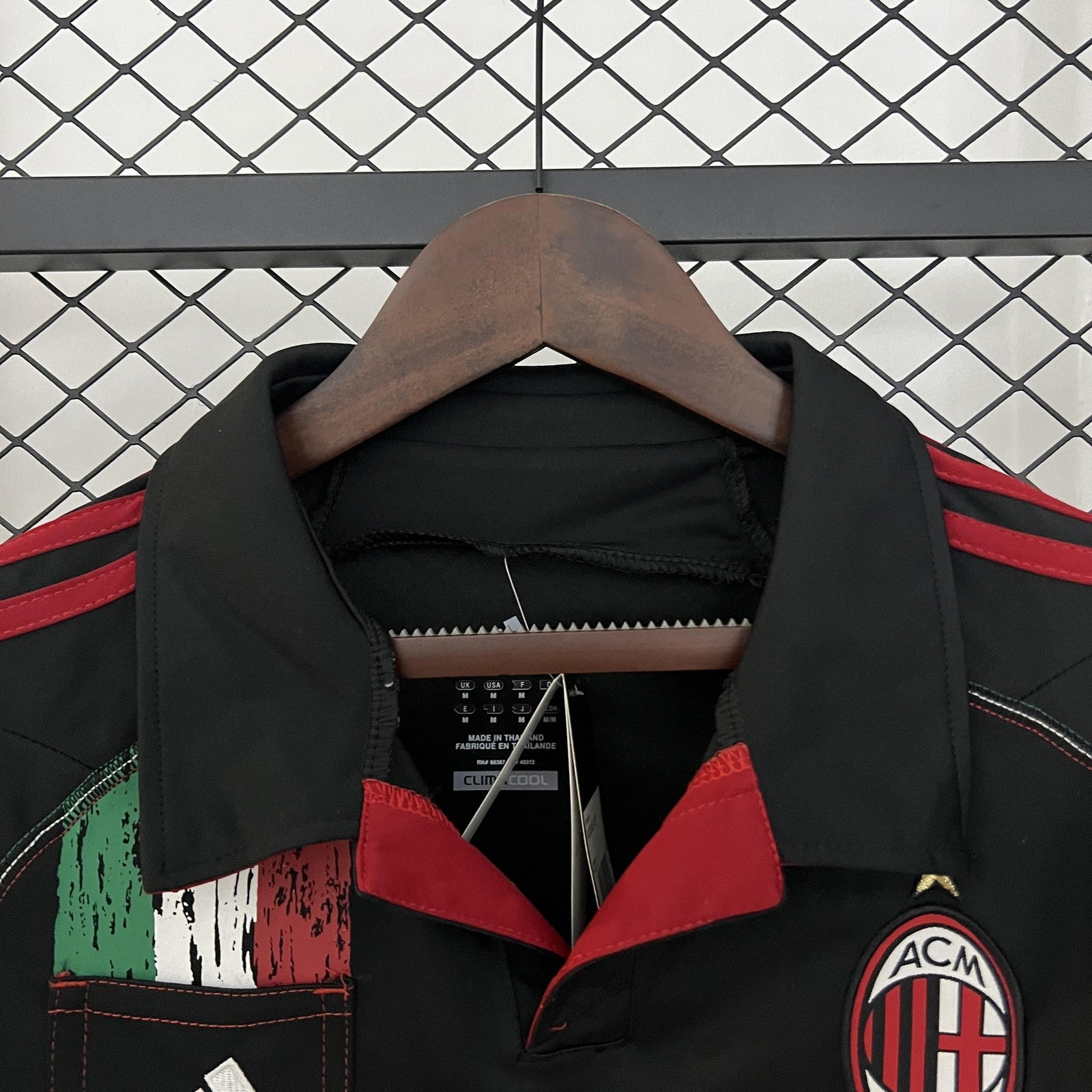 Retro Ac Milan Black
