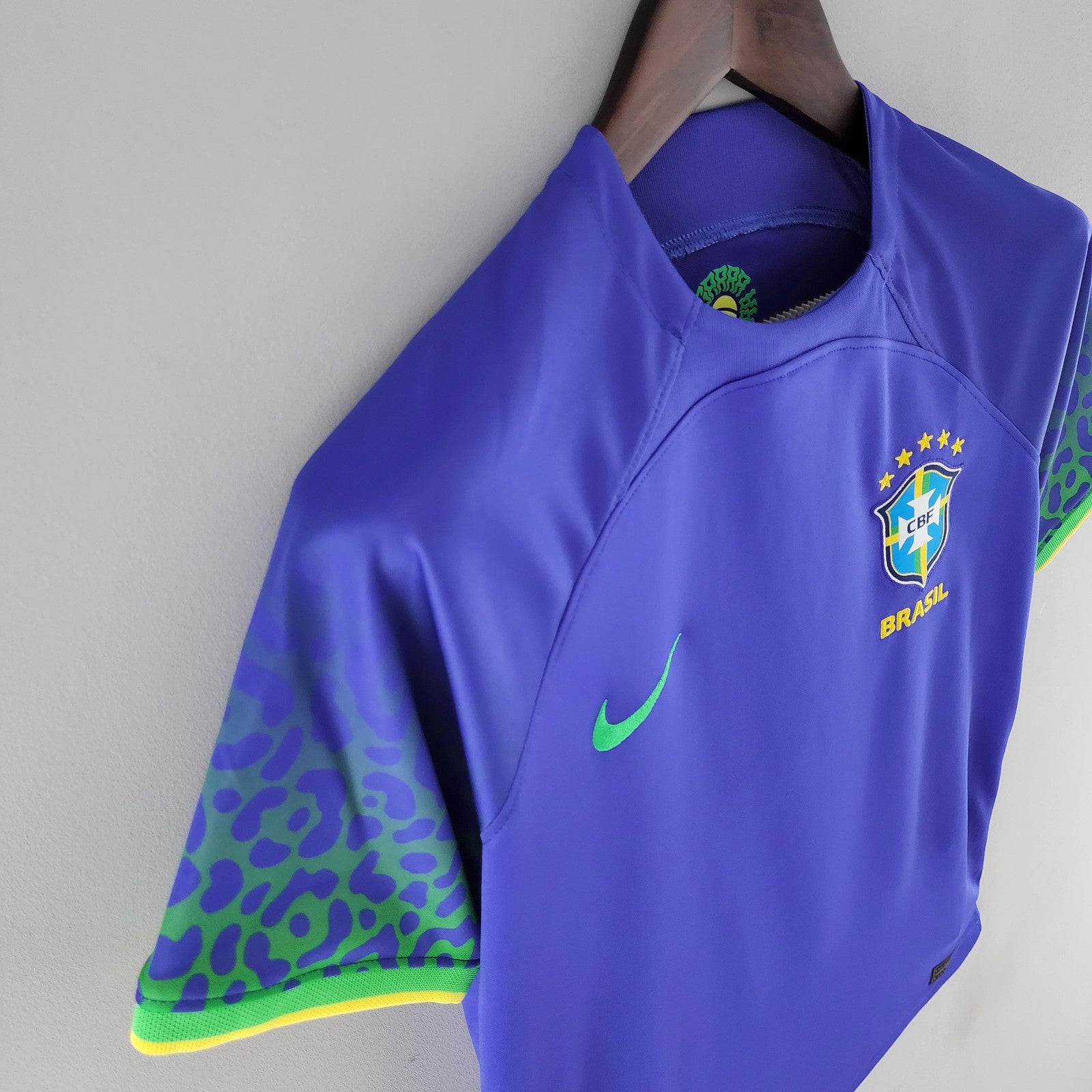2022 Woman Brazil World Cup Jersey Away