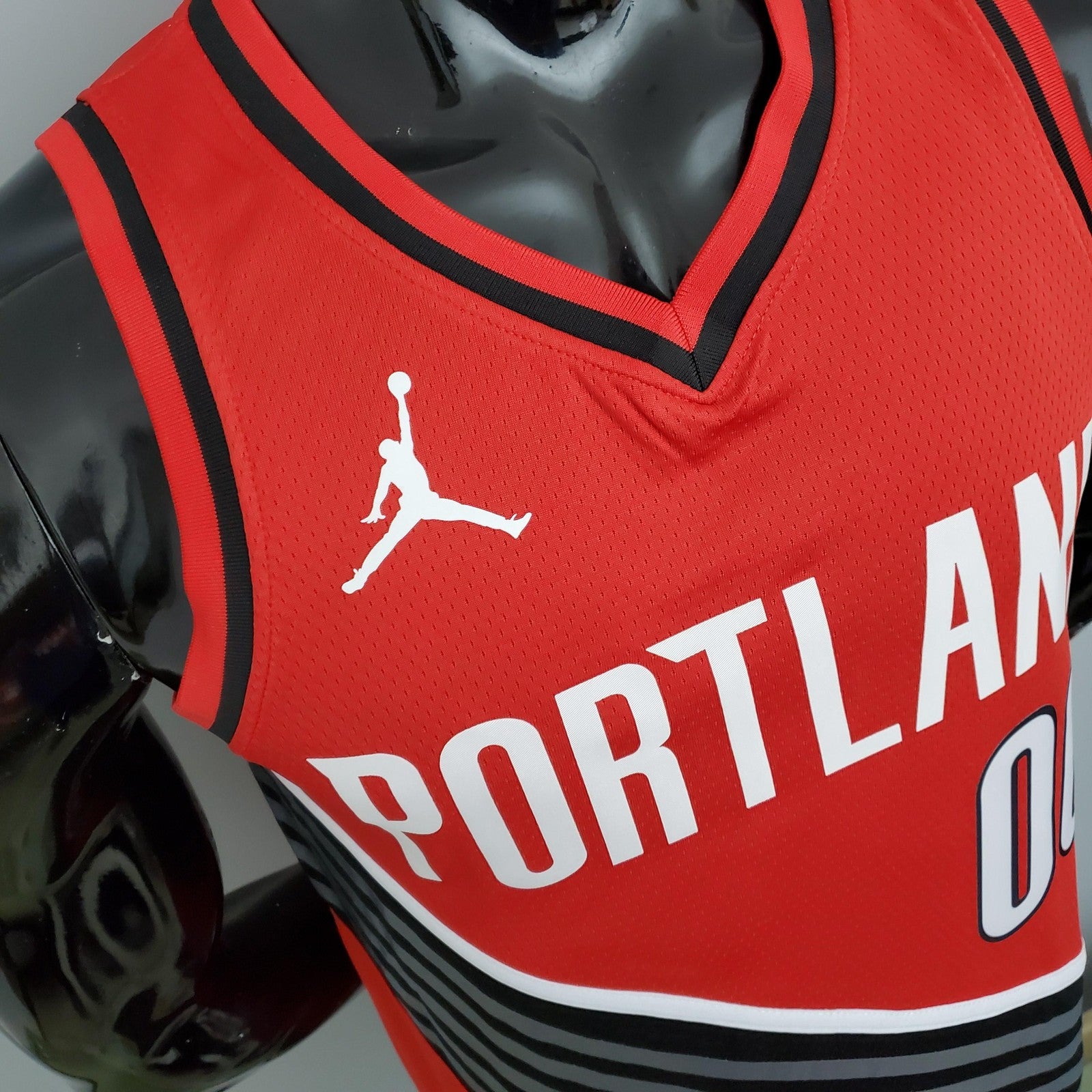 Portland Trail Blazers Anthony #00 (jordan Style) Red Nba Jersey