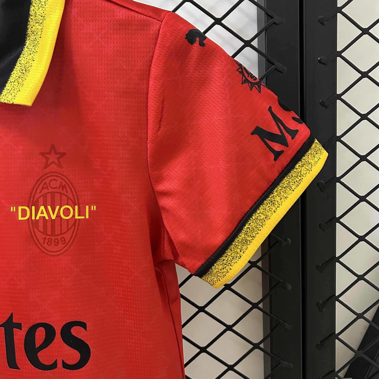 25 26 Kids Ac Milan Co Branded Edition Jersey 16