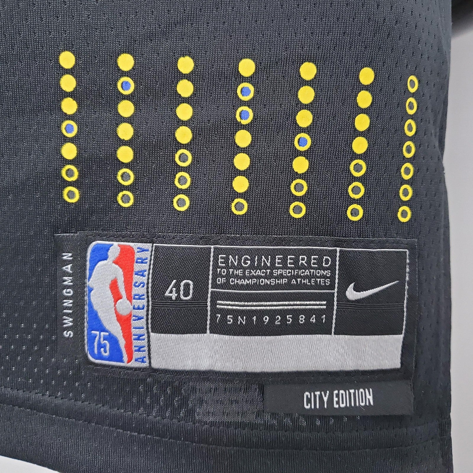 2022 Season Payton Ii#0 Warriors City Edition Black Nba Jersey