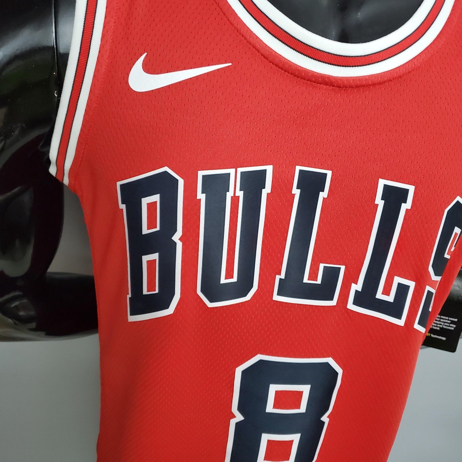 Lavine#8 Chicago Bulls Nba Jersey Nike Connect Recognition