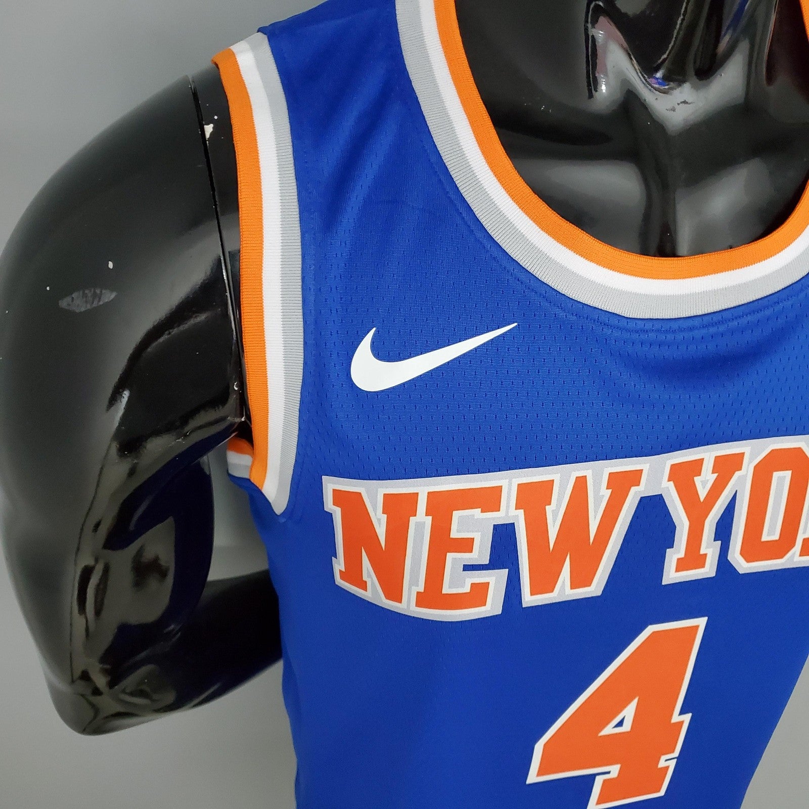 2021 Rose#4 Knicks Blue Nba Jersey