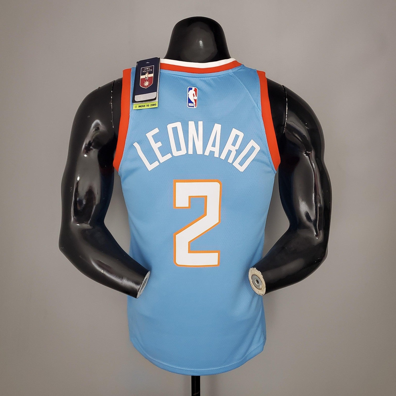 Leonaro#2 Clippers Blue Nba Jersey