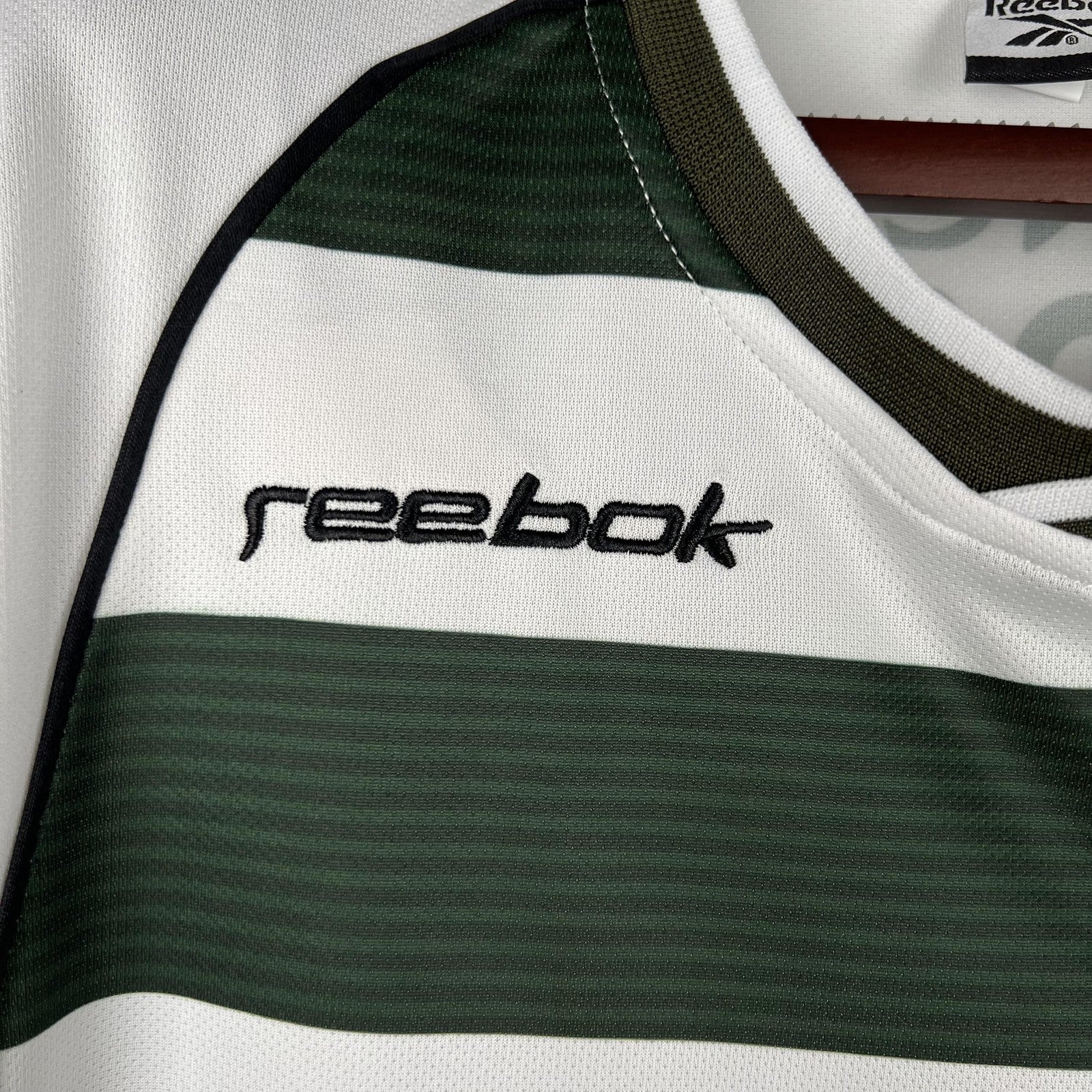 Retro Long Sleeve Sporting Lisbon Home