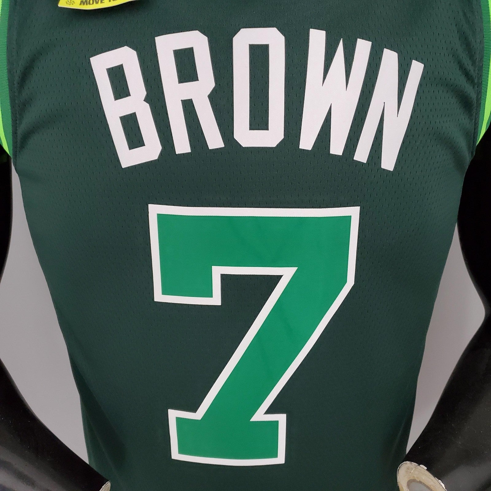 2021 Brown#7 Celtics Bonus Edition Dark Green Nba Jersey