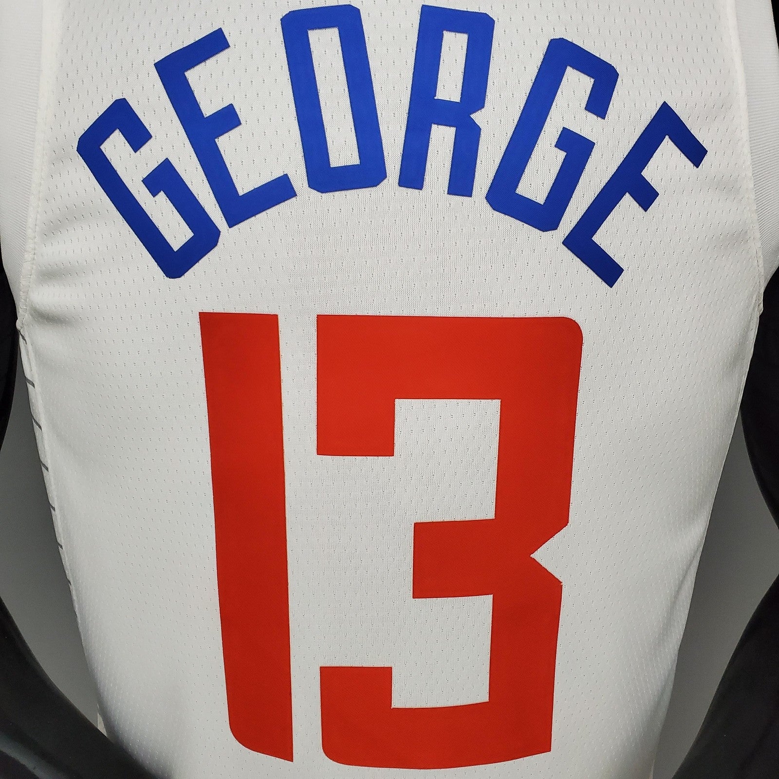 Ge0rge#13 Clippers Limited Edition White Nba Jersey