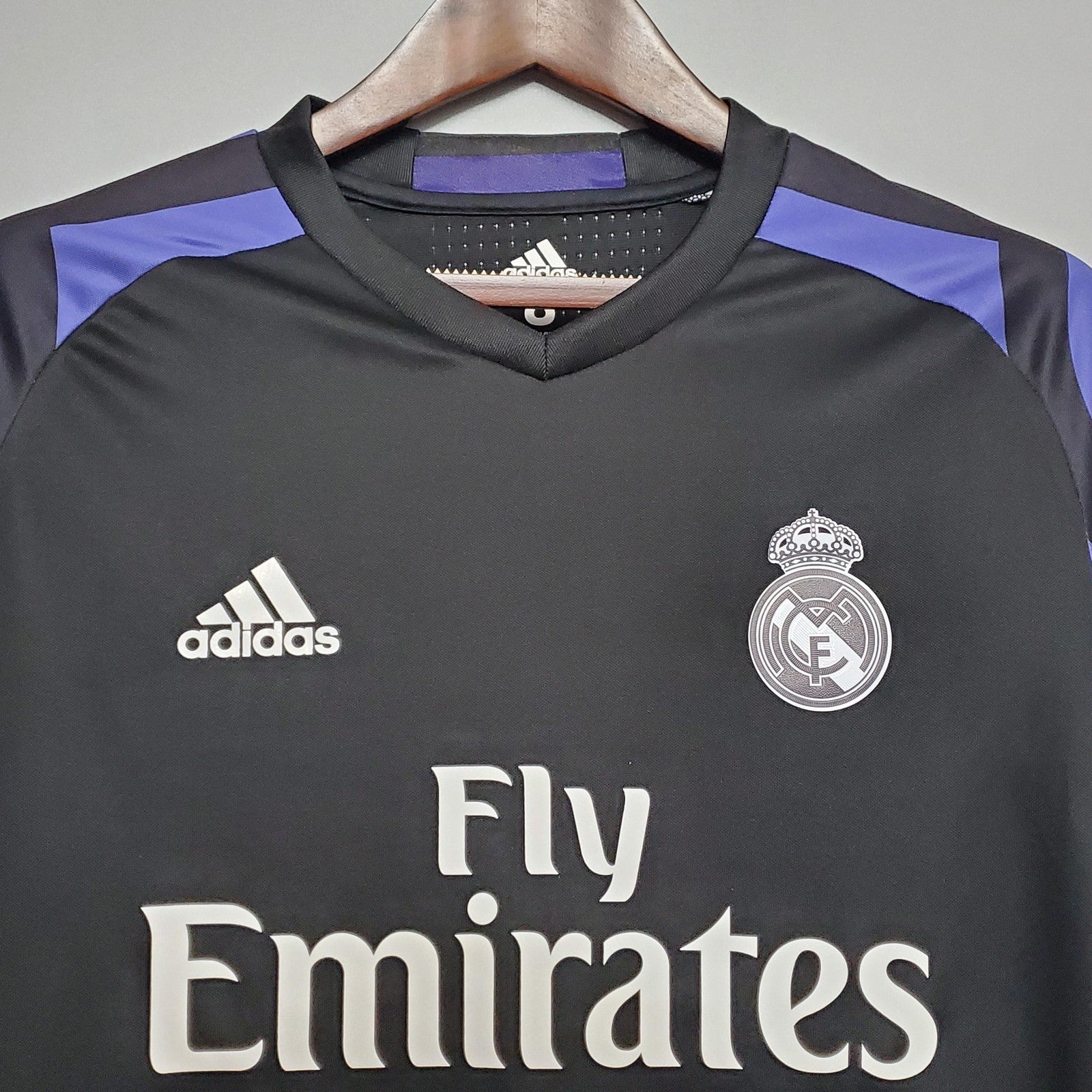 Retro Real Madrid Long Sleeve Third Away