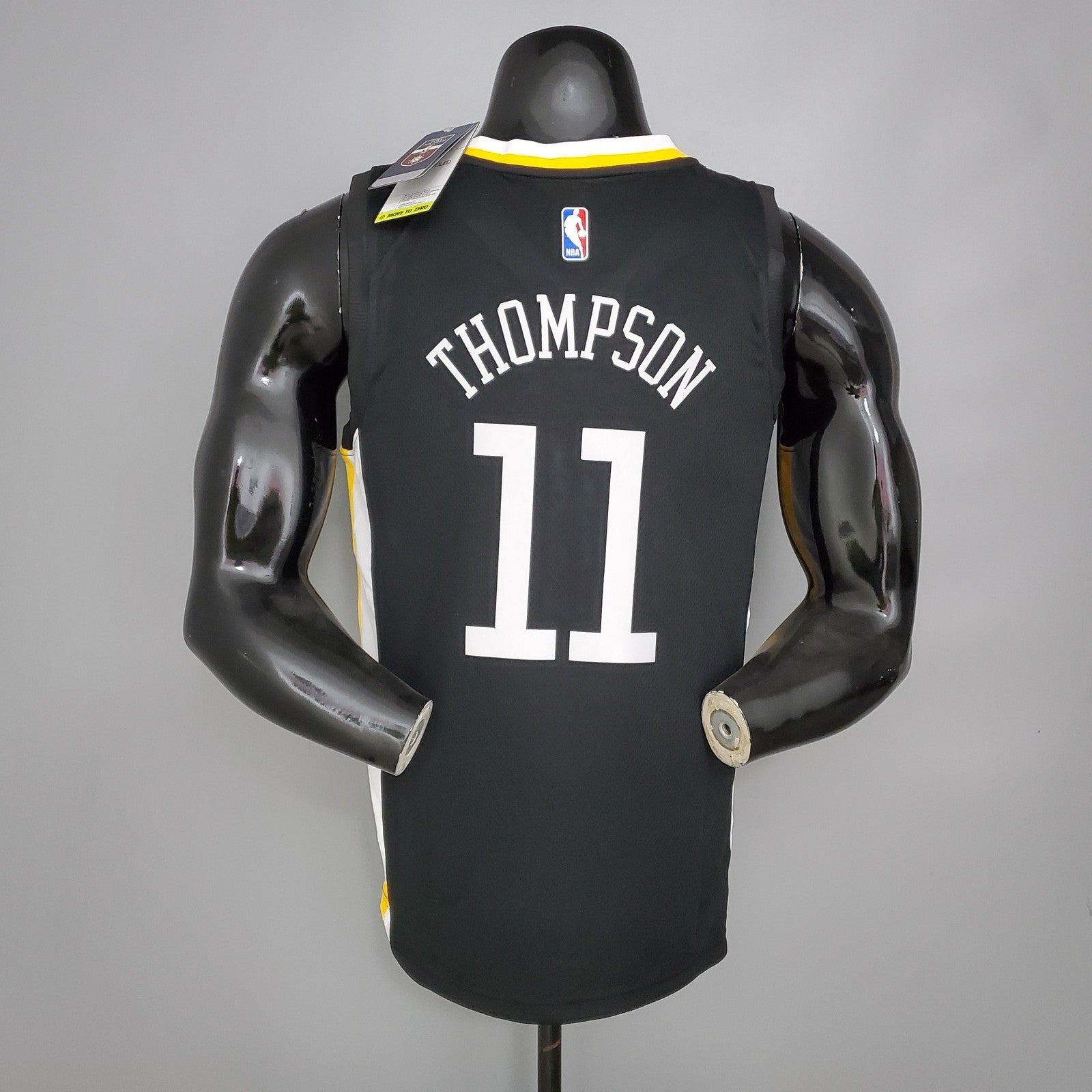 Thompson#11 Golden State Warriors Black Nba Jersey