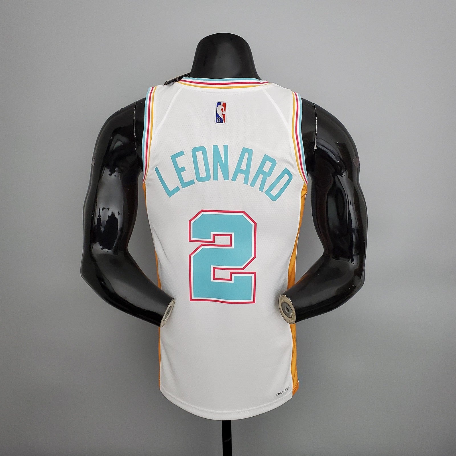 2022 Season Leonard #2 Spurs City Edition White Nba Jersey