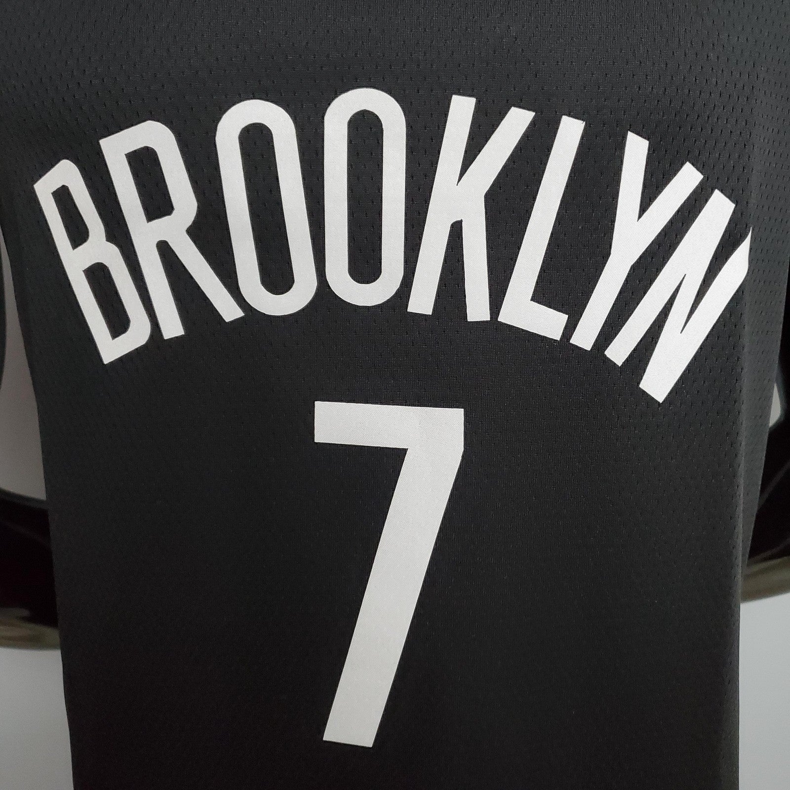 Durant #7 Brooklyn Nets Black Nba Jersey Nike Connect Recognition