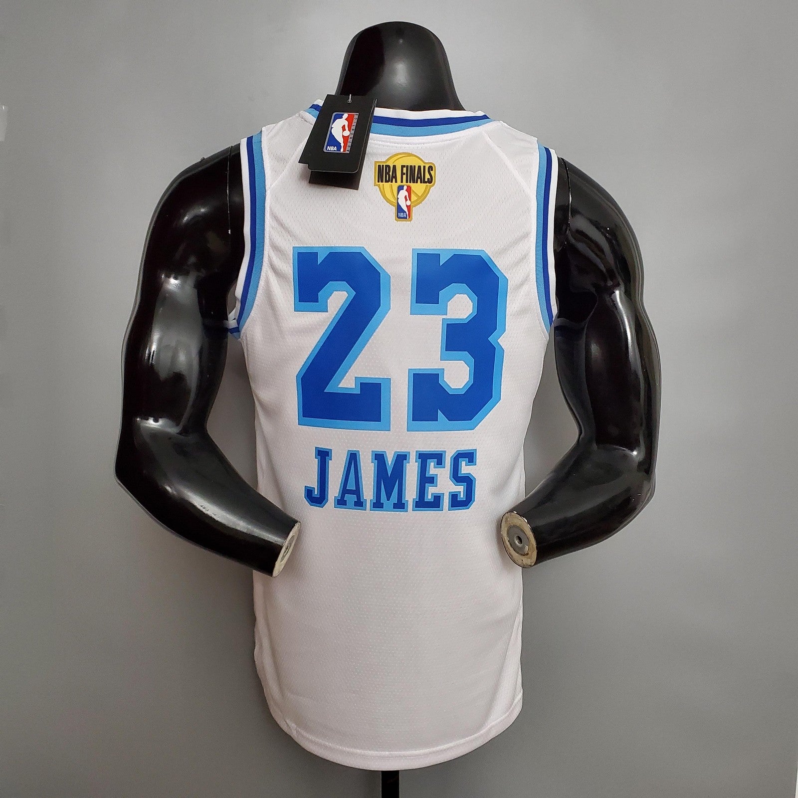 Retro Night James #23 Los Angeles Lakers White Nba Jersey Nike Connect Recognition 2