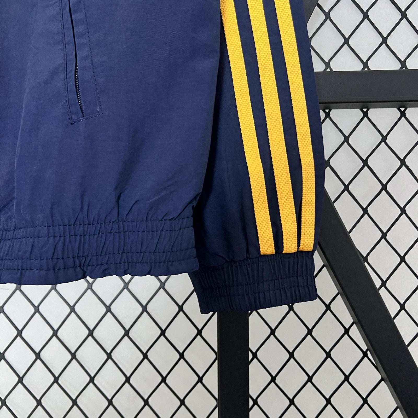 24 25 Real Madrid Trench Coat Reversible 7