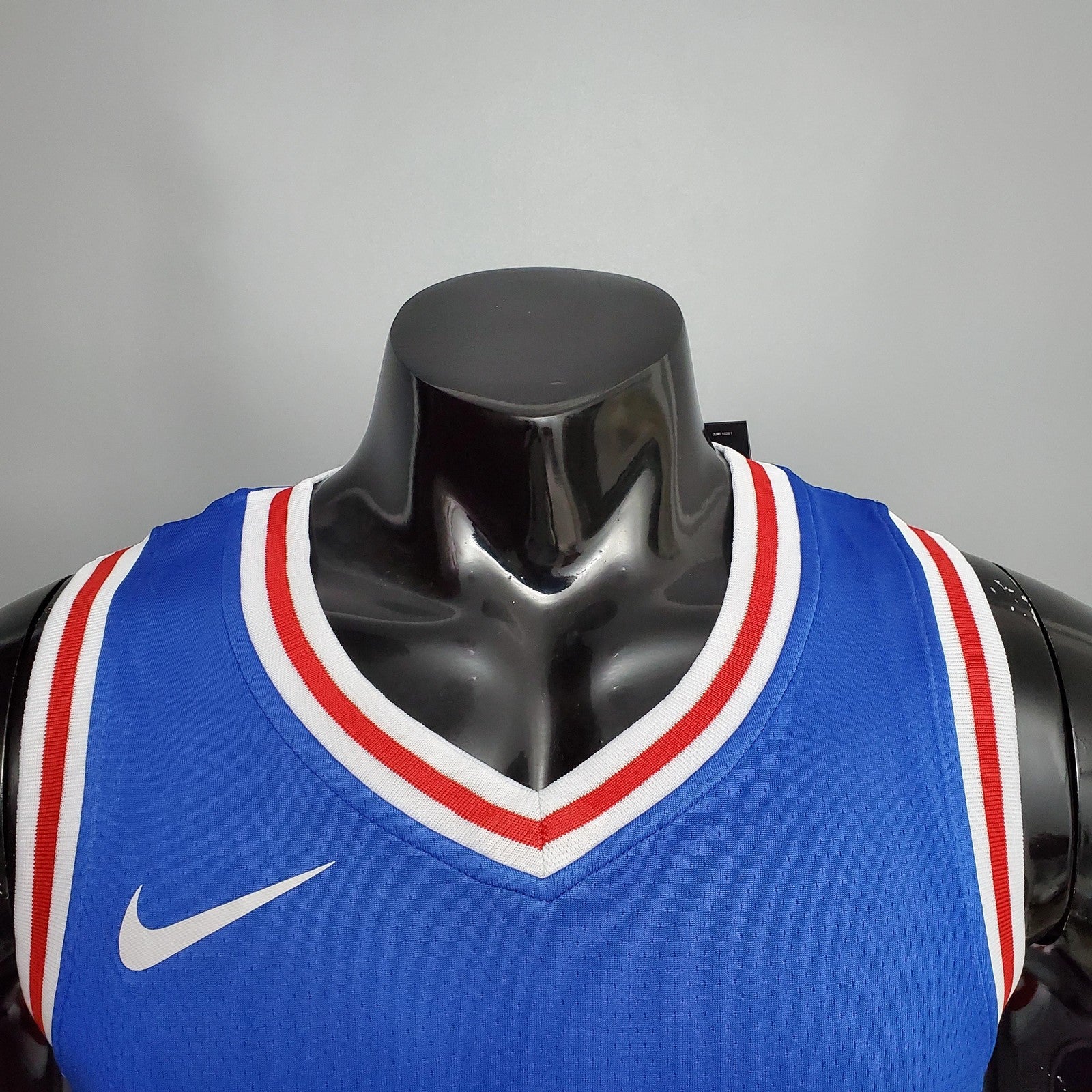 Iverson #3 Detroit Pistons Blue Nba Jersey Nike Connect Recognition