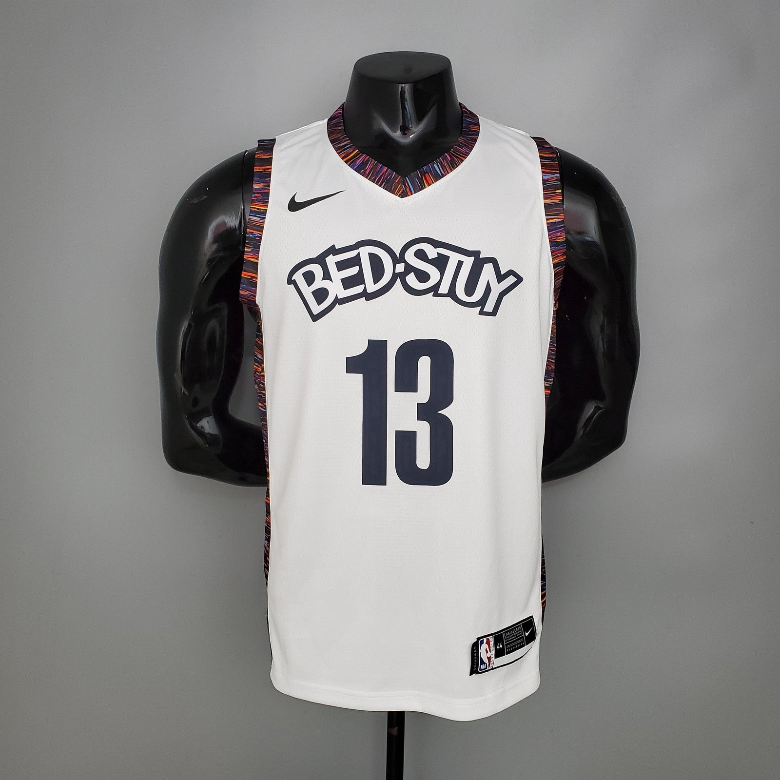 Harden #13 Brooklyn Nets City Version White Nba Jersey