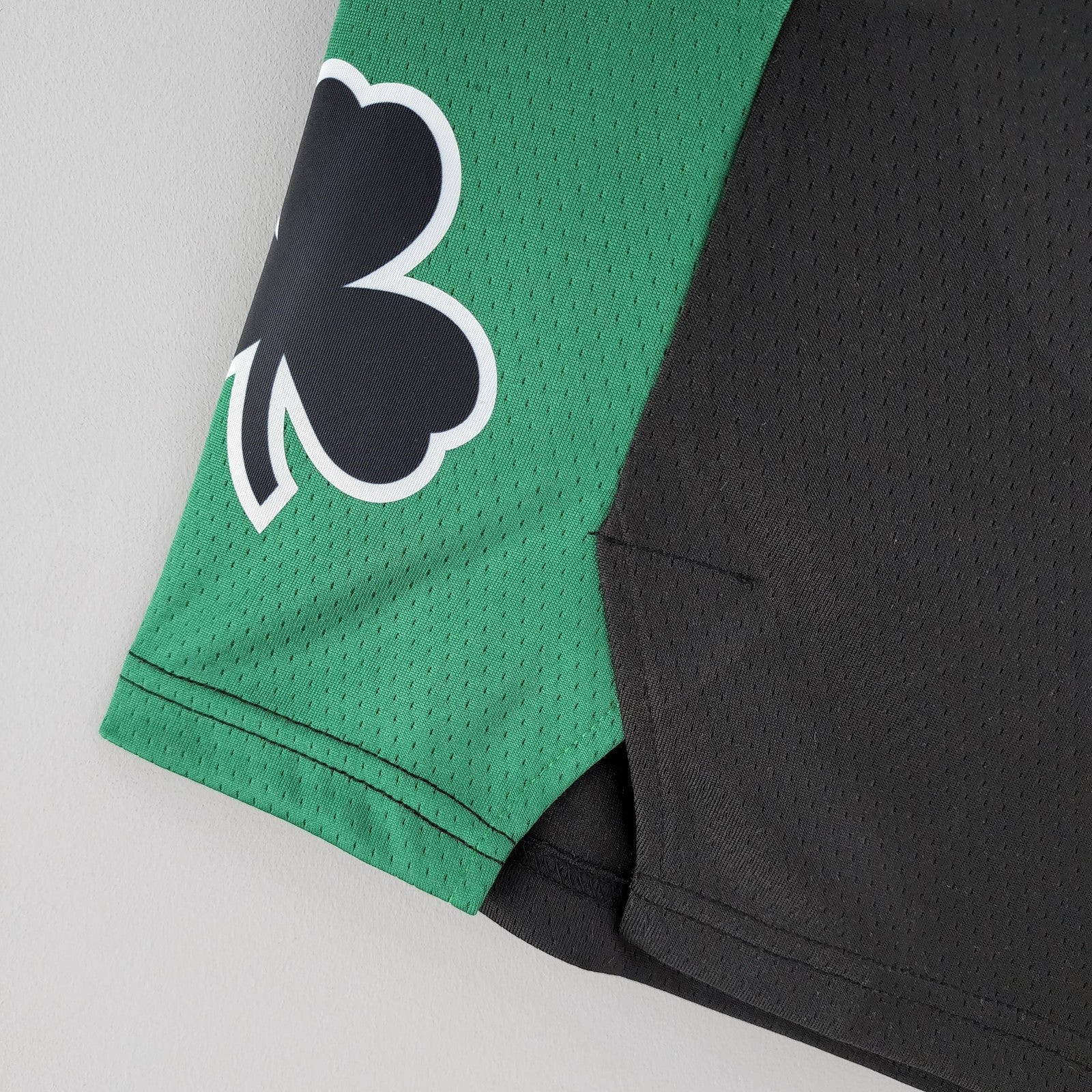Boston Celtics Nba Shorts Black Green Trim