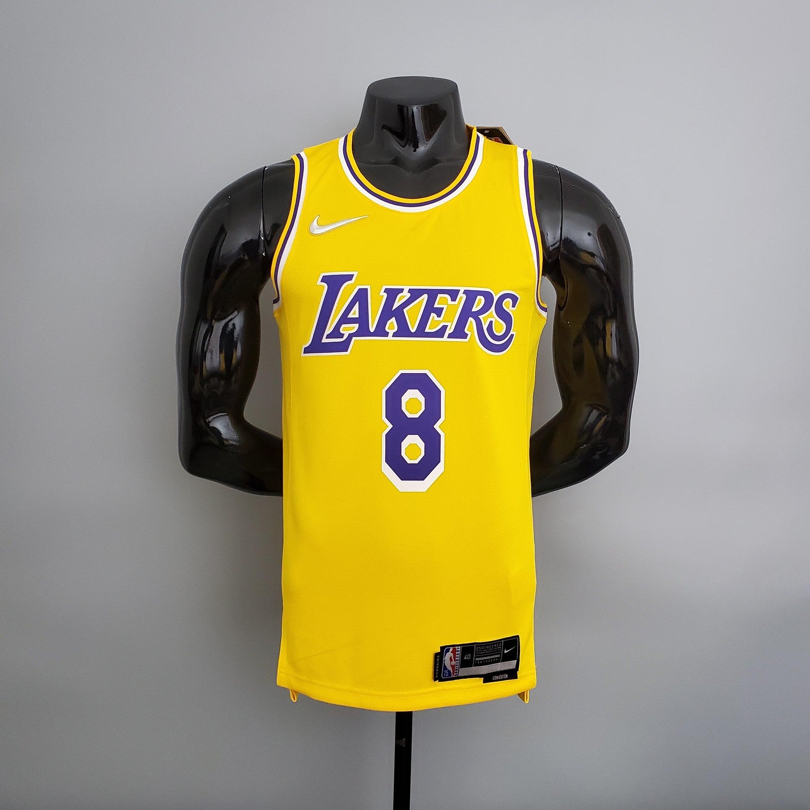 75th Anniversary Lakers Yellow Nba Jersey