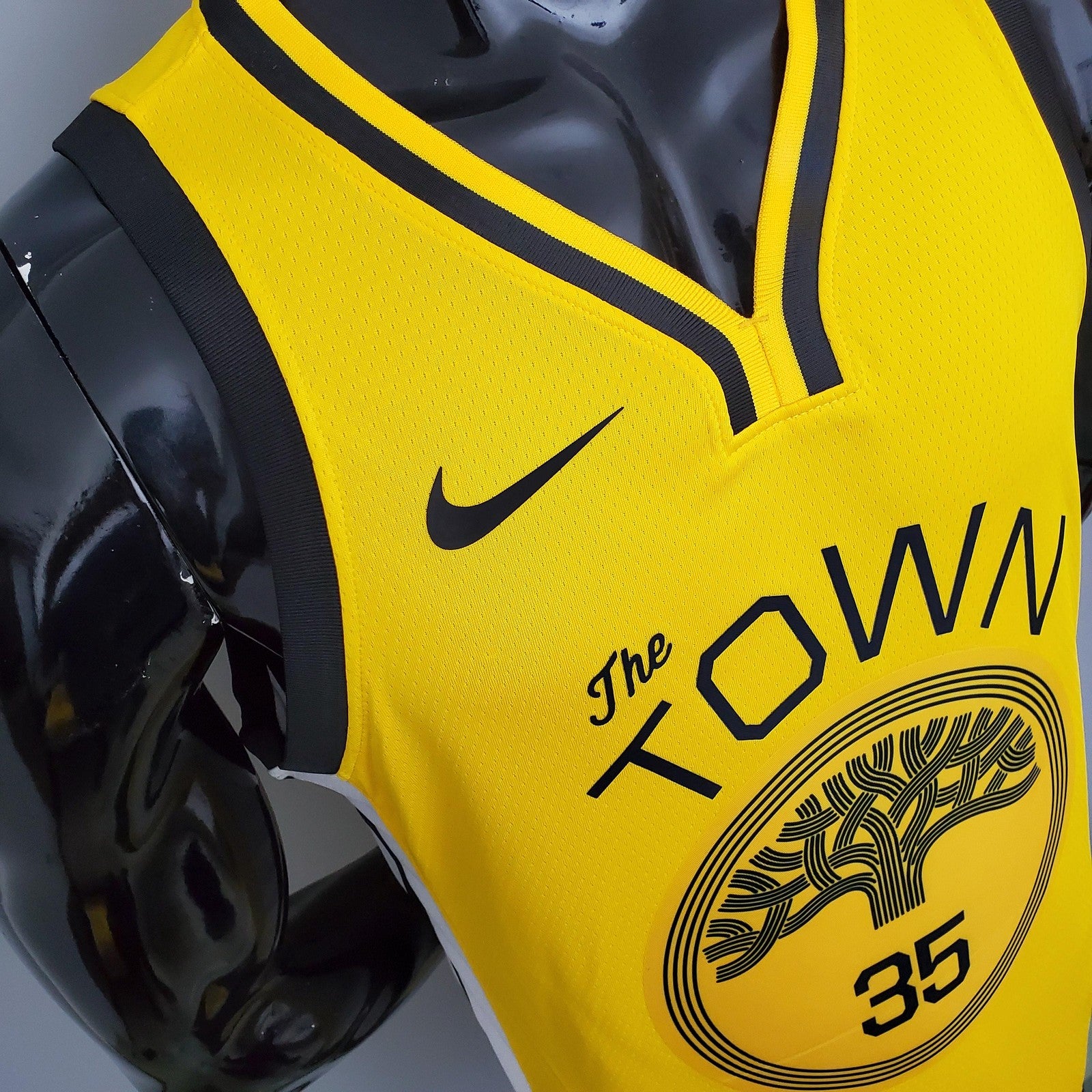 2018 Durant#35 Warriors Bonus Edition Nba Jersey