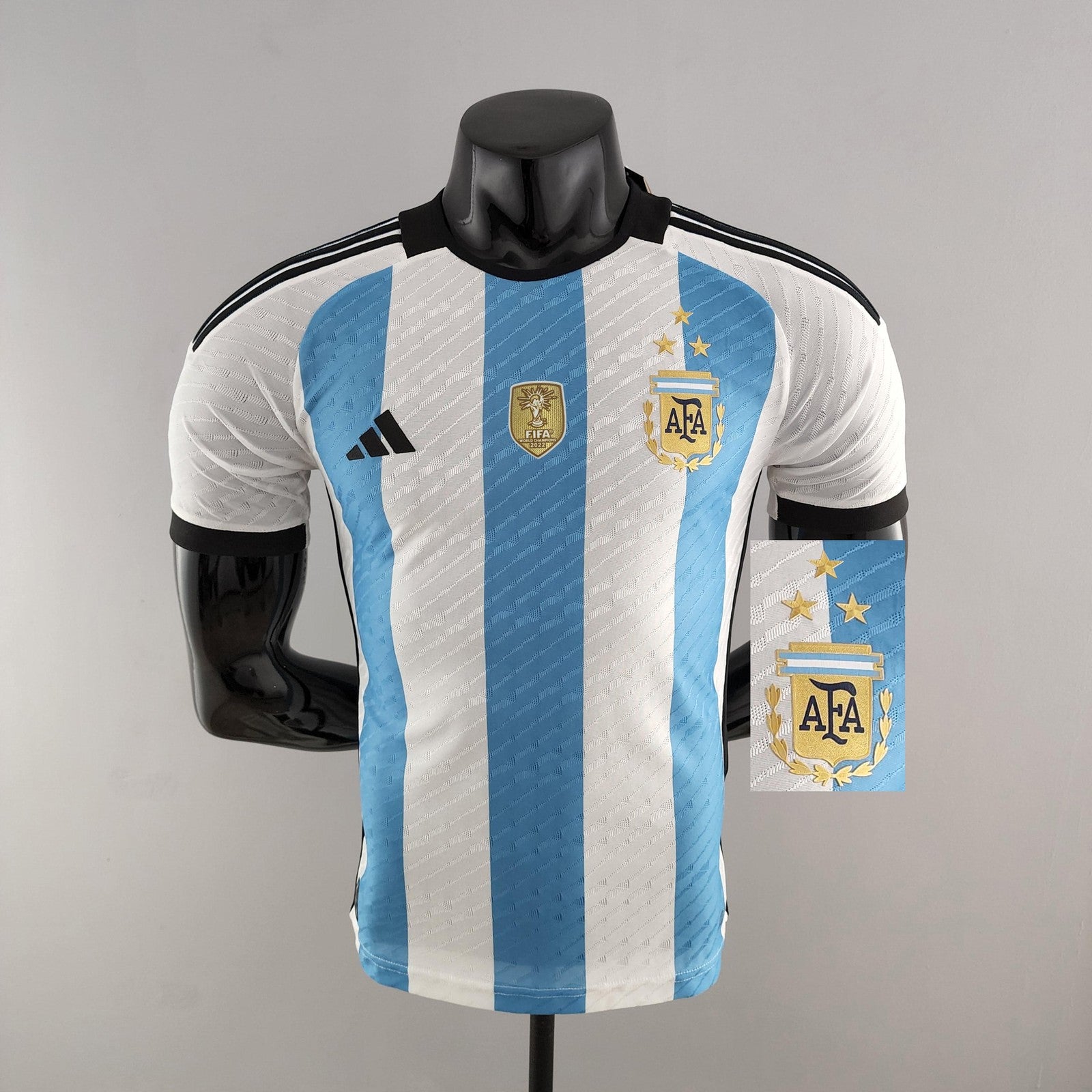 2022 Argentina 3 Star World Cup Jersey Home