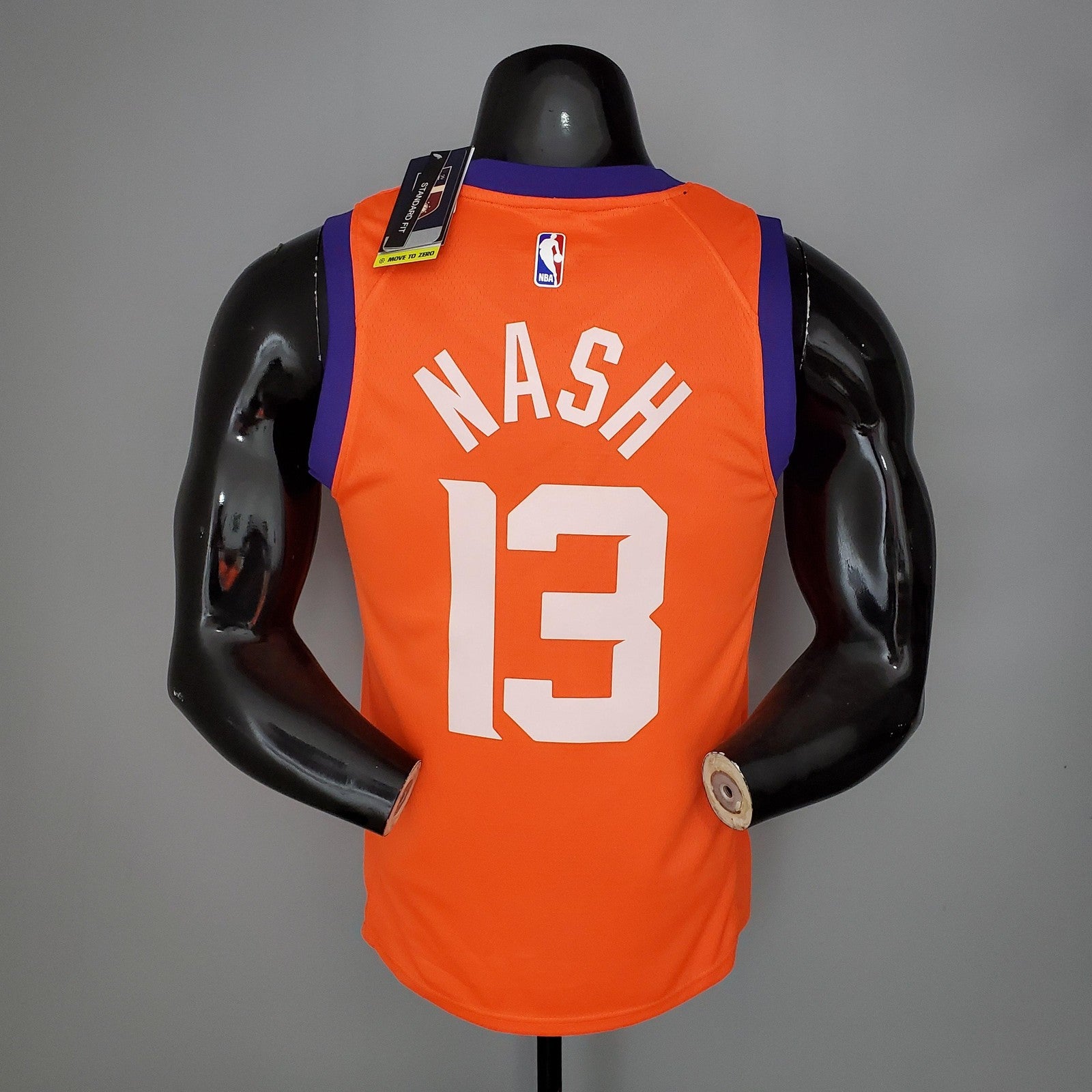 2021 Nash#13 Suns Jordan Theme Orange Nba Jersey