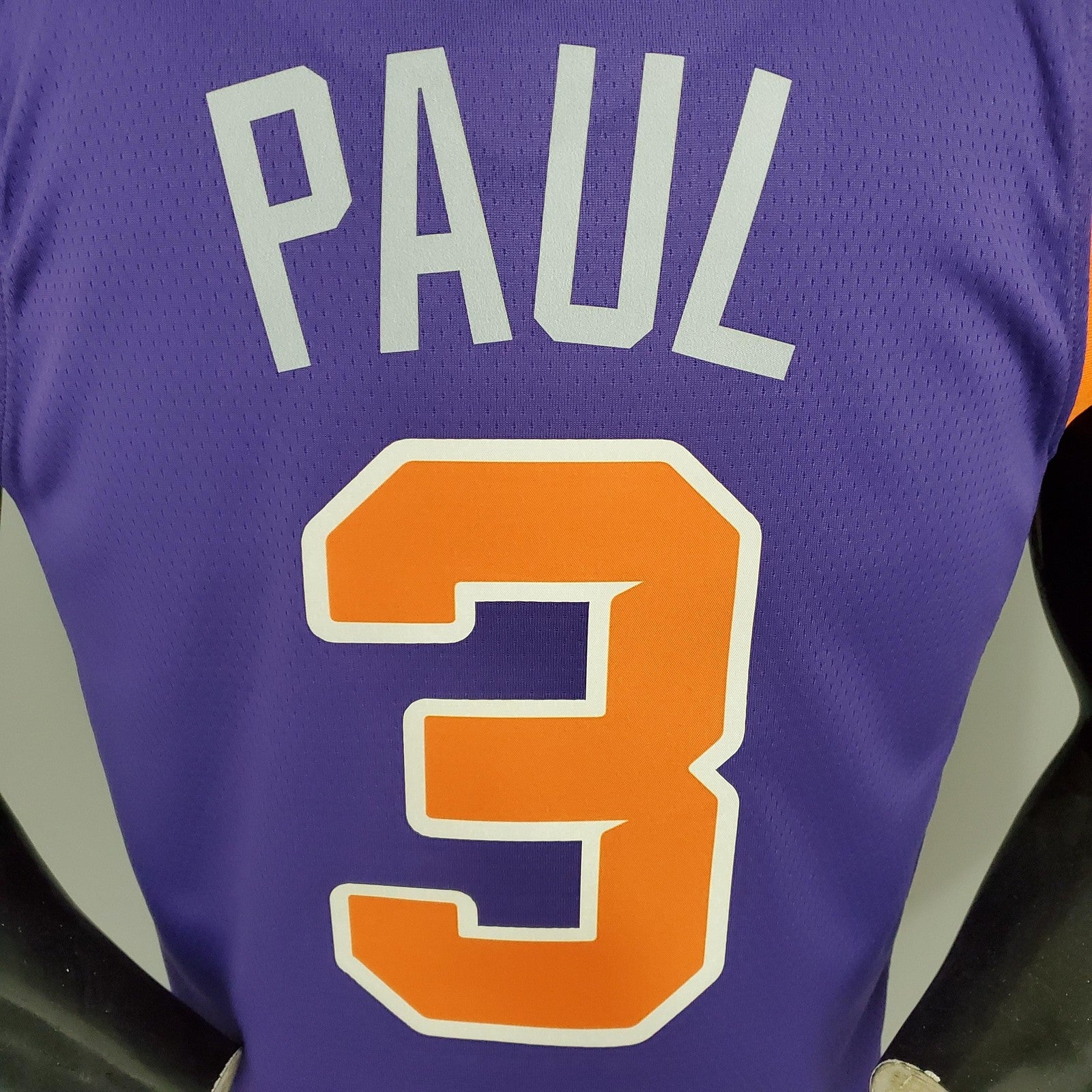 Paul#3 Phoenix Suns Purple Nba Jersey