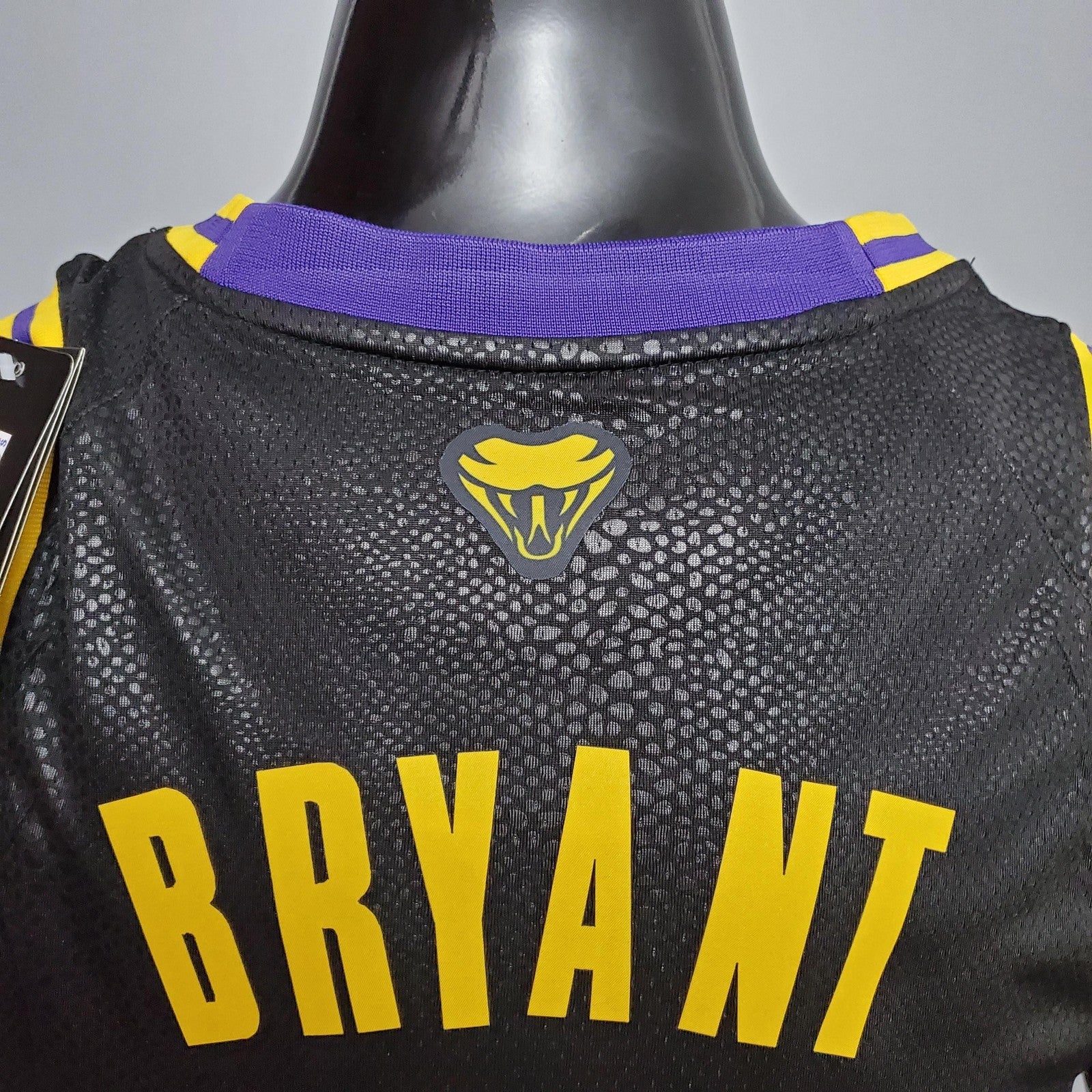 Bryant #24 Los Angeles Lakers Black Nba Jersey Nike Connect Recognition 2