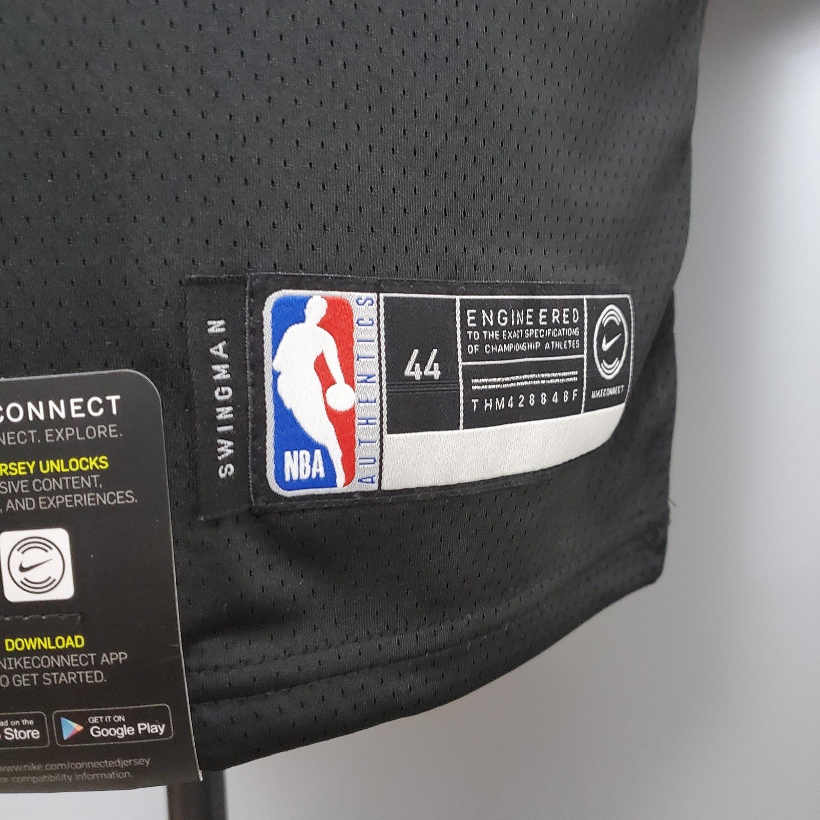 Jdkic#15 Nuggets City Edition Black Jersey Nike Connect Recognition