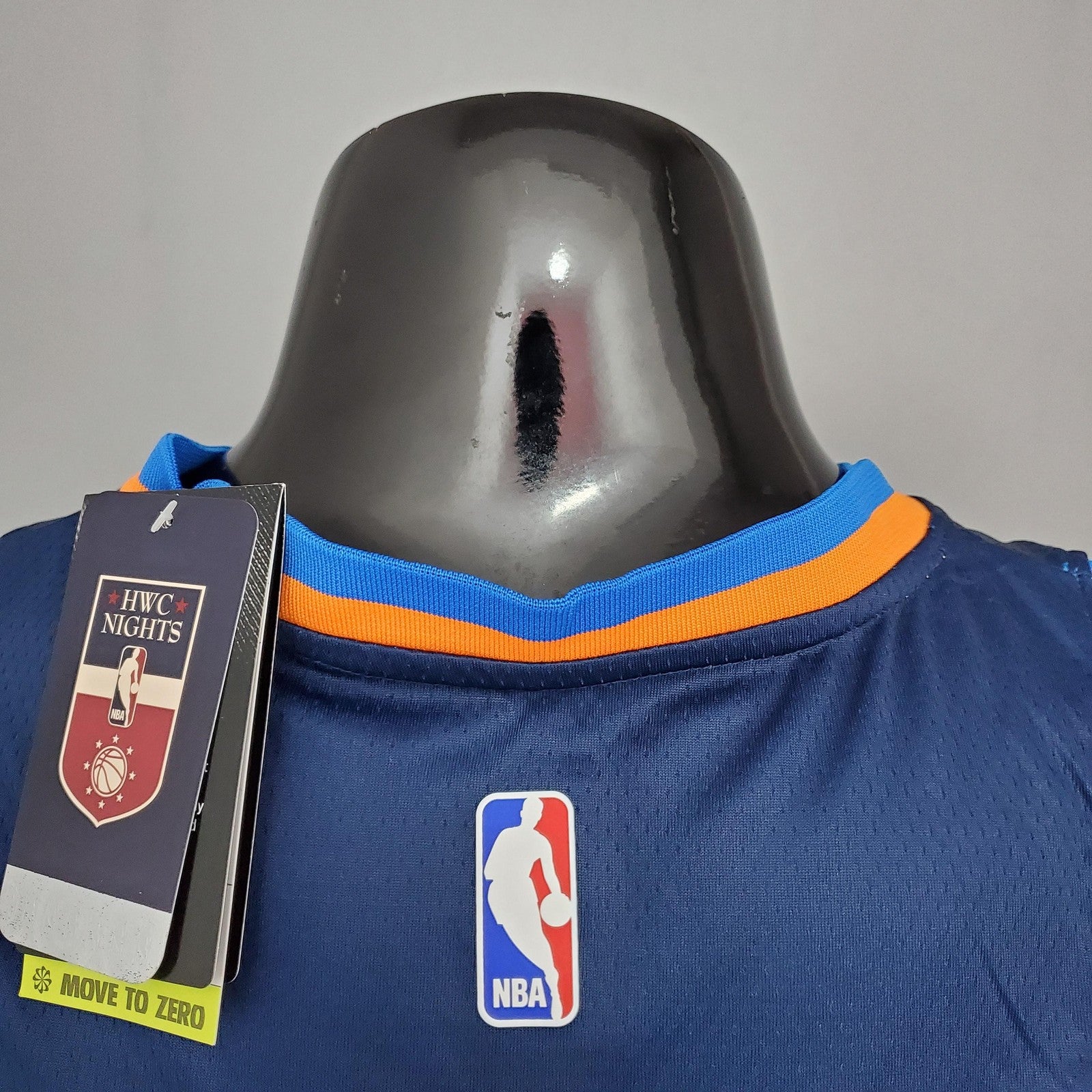 Paul#3 Thunder Blue Stripes Nba Jersey