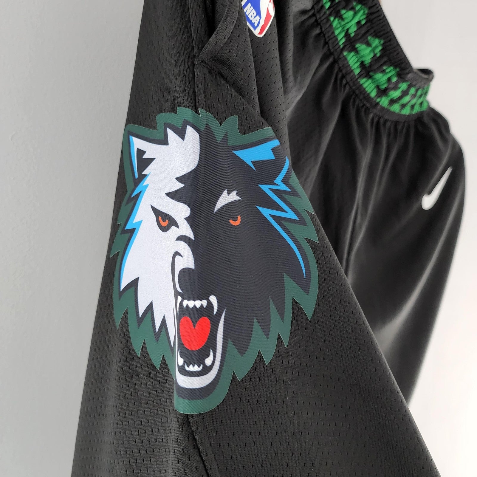 Minnesota Timberwolves Retro Nba Shorts Black