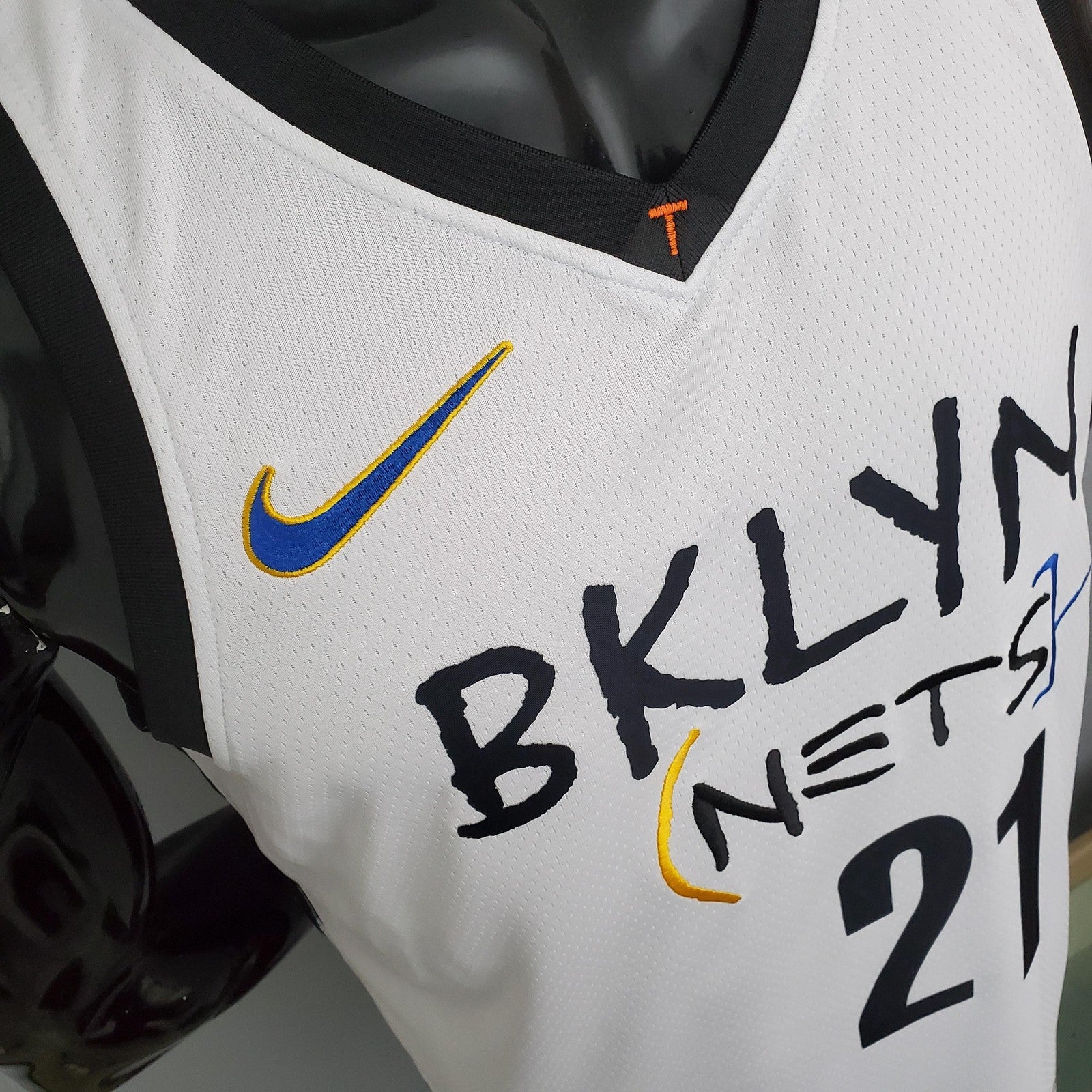 Nets Aldridge #21 Graffiti (white) Nba Jersey