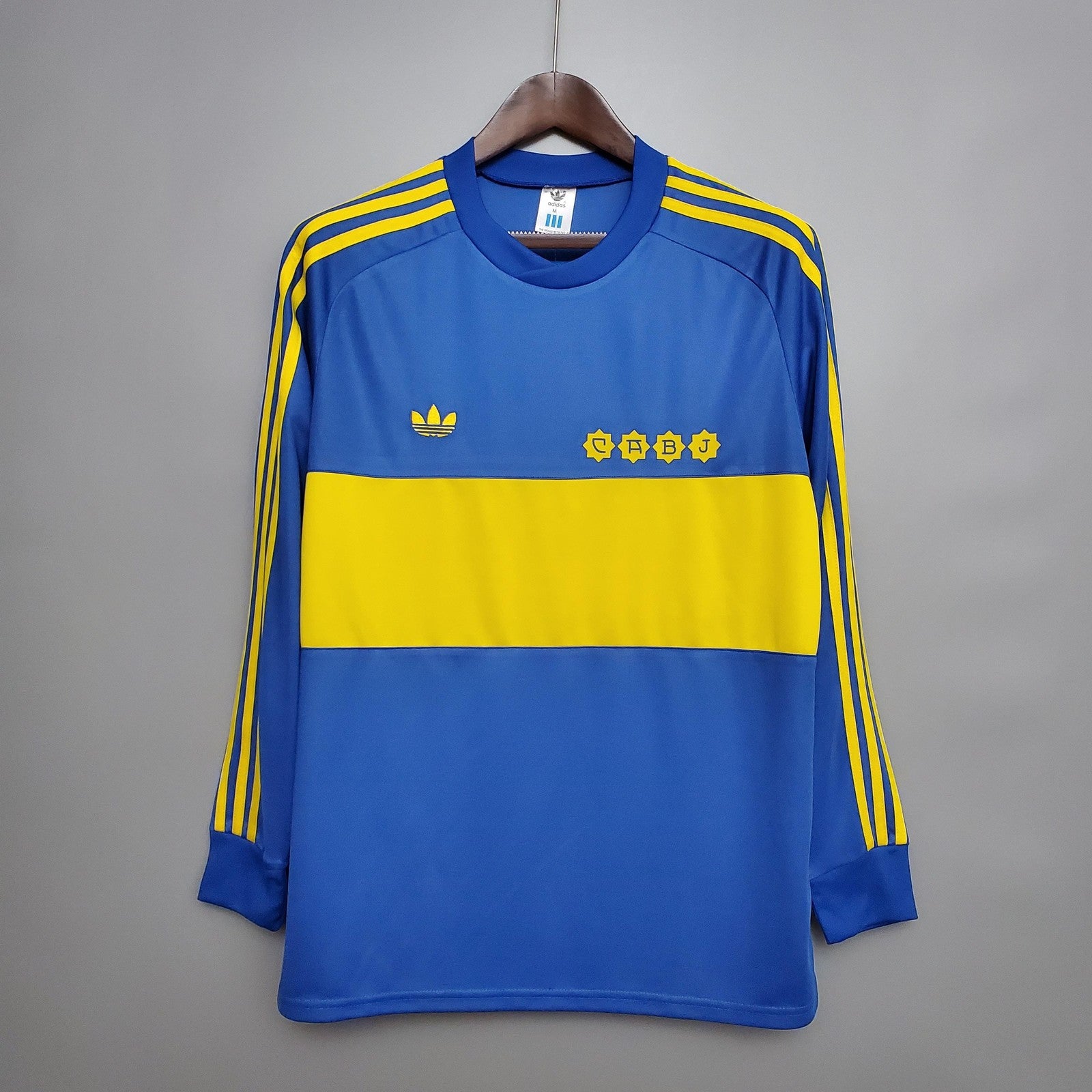 Retro Long Sleeve 1981 Boca Juniors Home