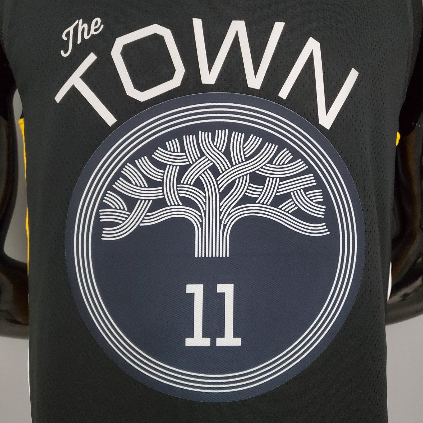 Thompson#11 Golden State Warriors Black Nba Jersey