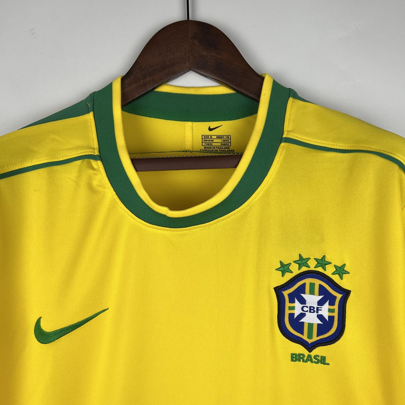 Retro Long Sleeve Brazil 1998 Home
