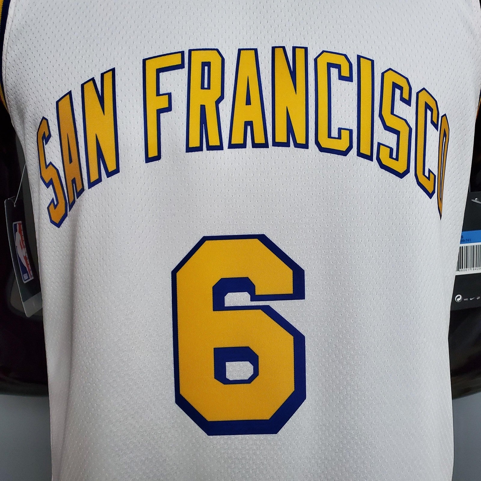 Warriors San Francisco Young#6 White