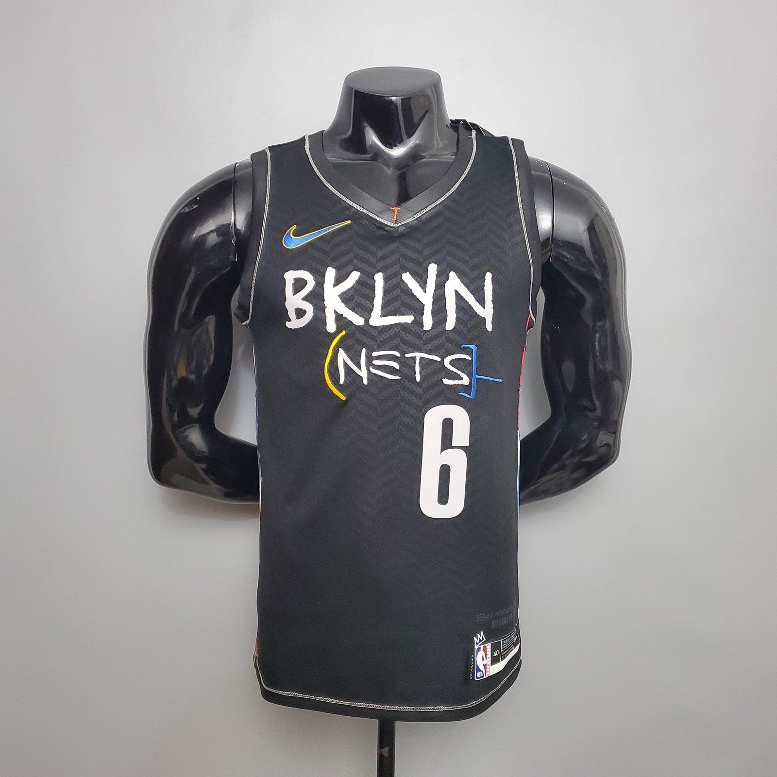New Brooklyn Nets Jordan#6 City Edition Black