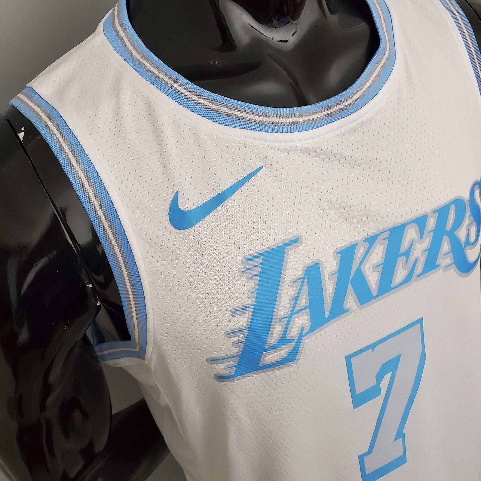 2021 Anthony#7 Lakers Retro White Nba Jersey