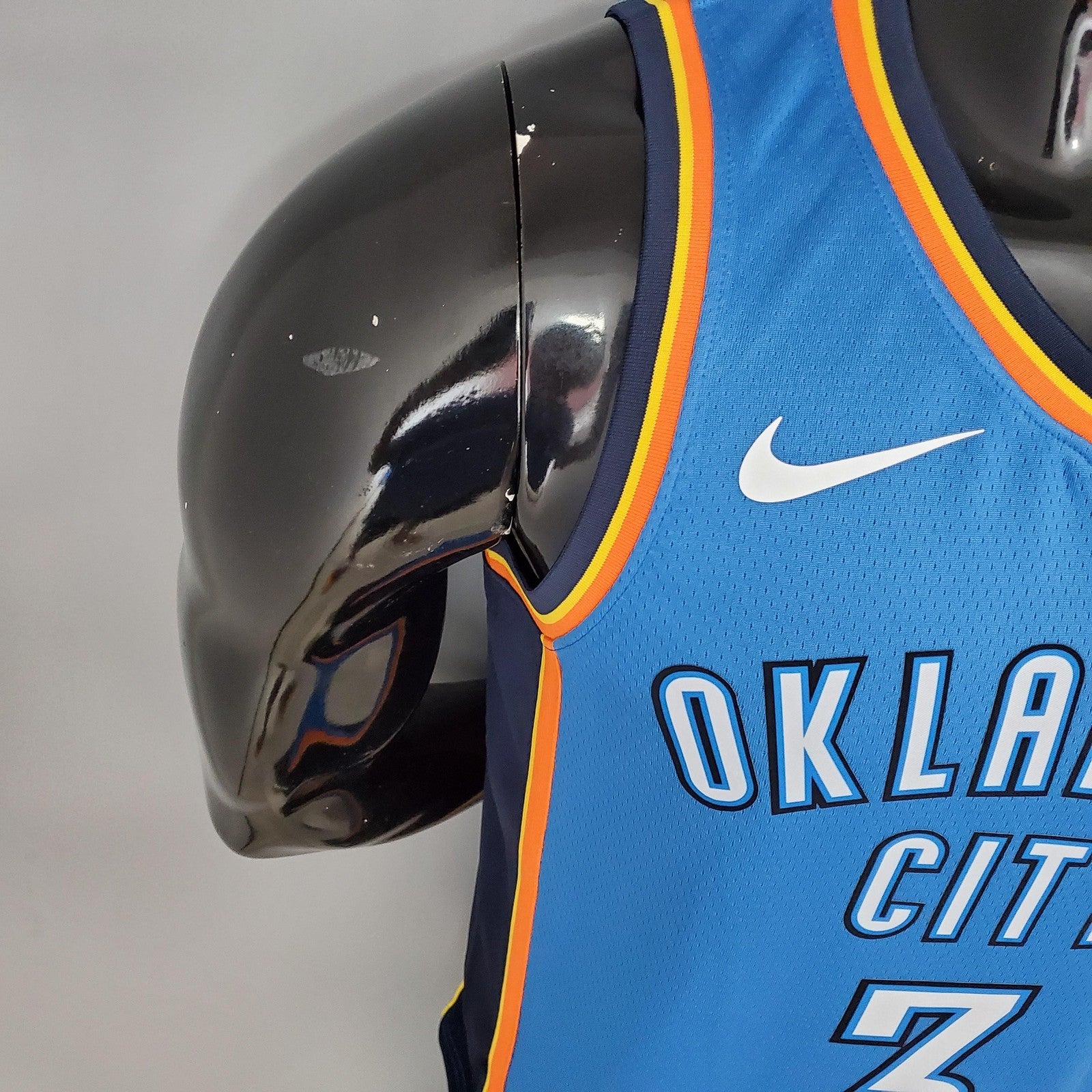 Paul#3 Thunder Blue Nba Jersey