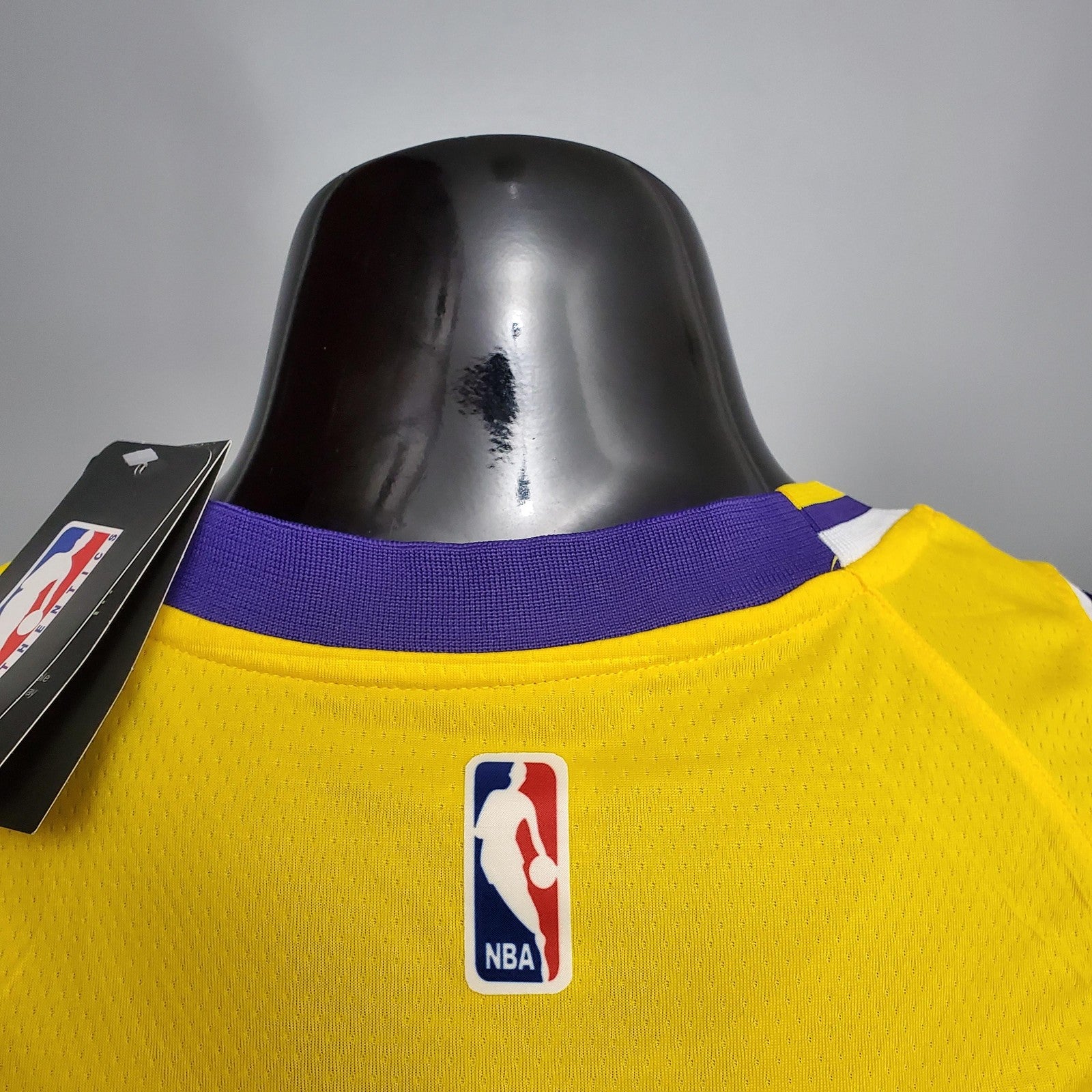 Davis #3 Lakers Round Neck Yellow Nba Jersey Nike Connect Recognition