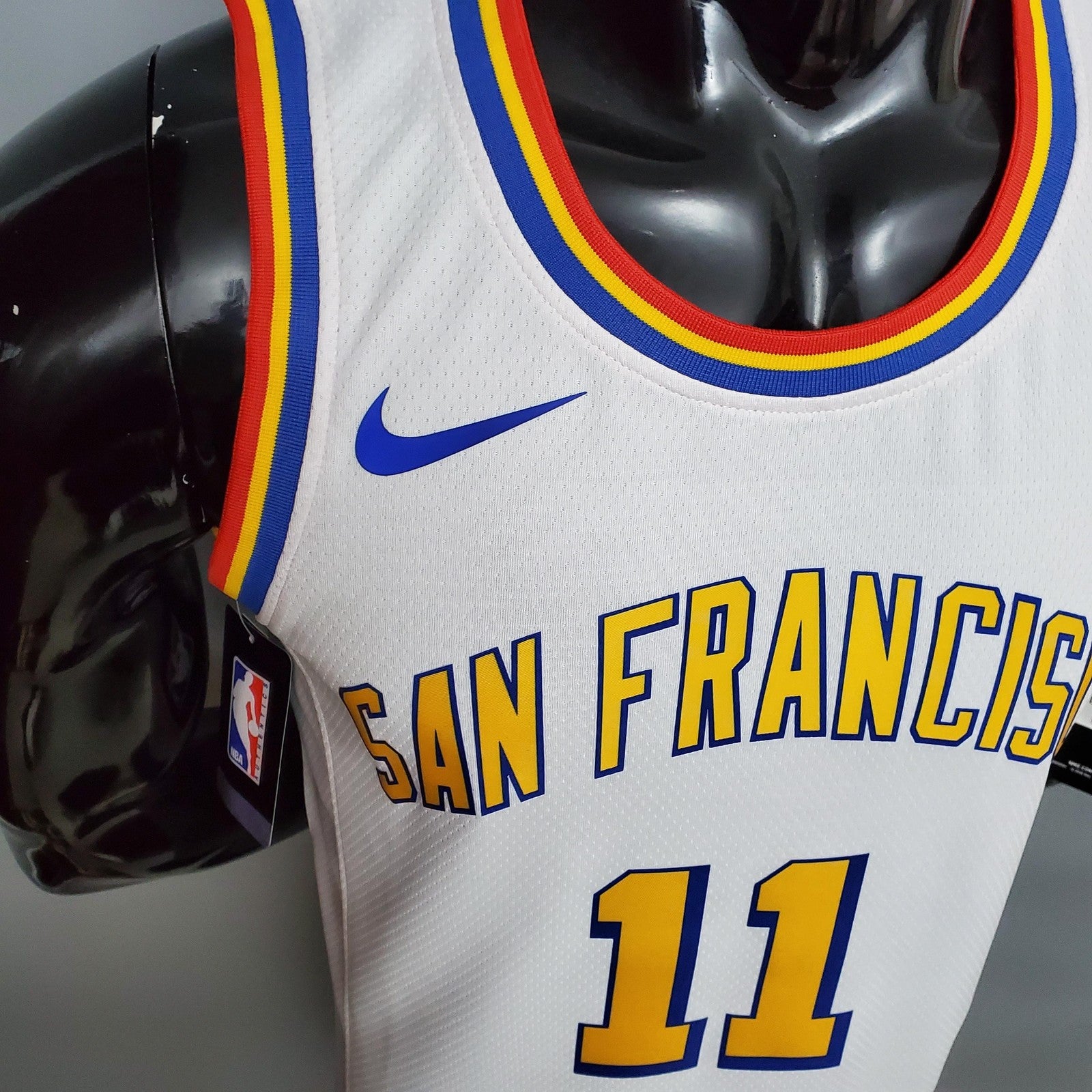 Warriors San Francisco Thompson#11 White