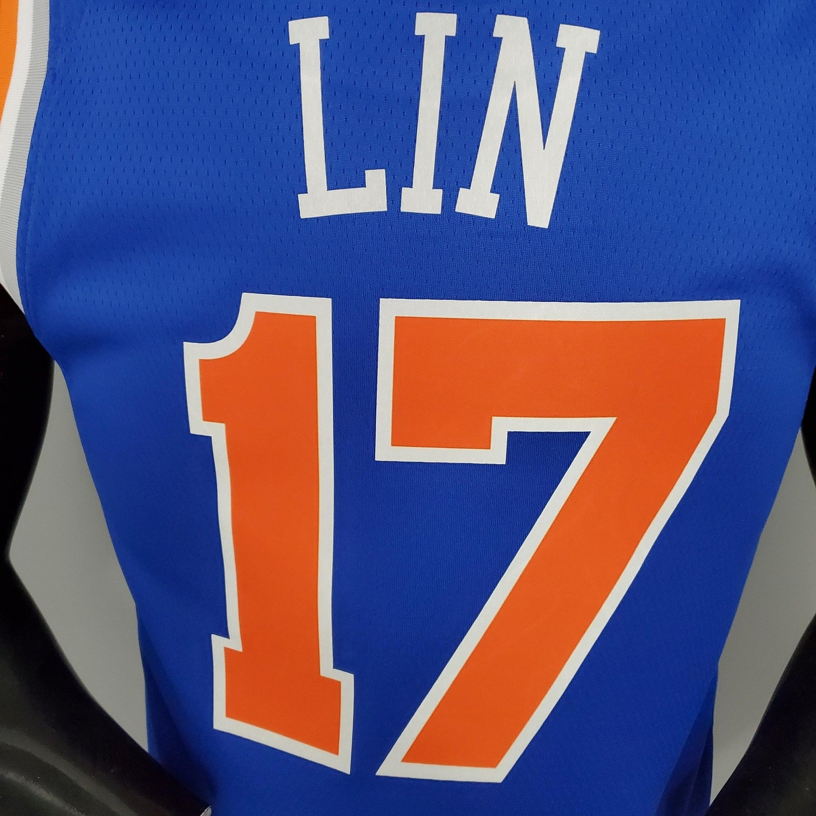 2021 Lin#17 Knicks Blue Nba Jersey