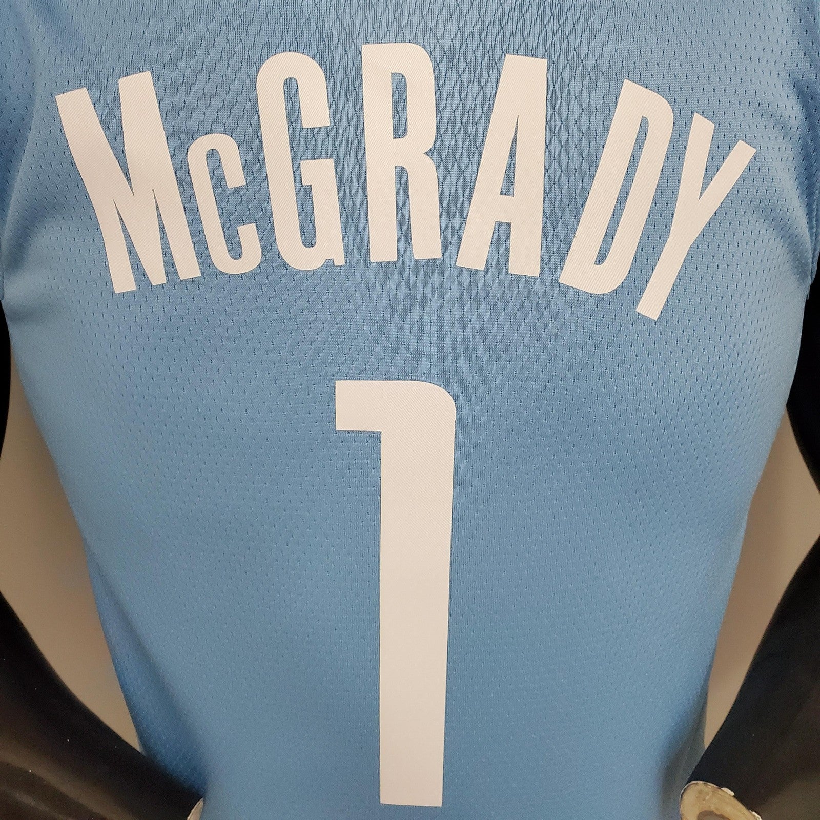 Mccrady#1 2021 Rockets City Edition Blue Nba Jersey