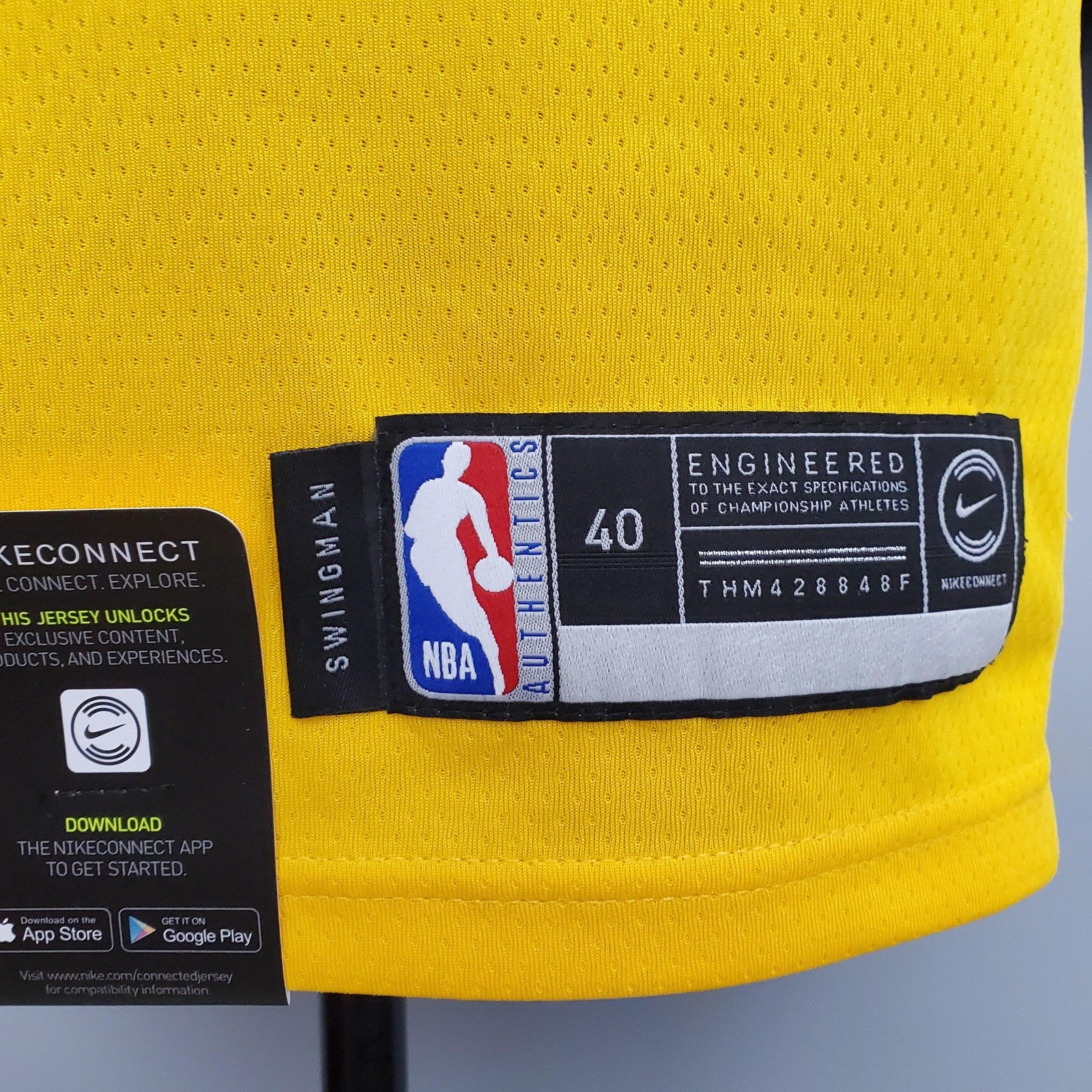 James #6 Lakers Round Neck Yellow Nba Jersey Nike Connect Recognition