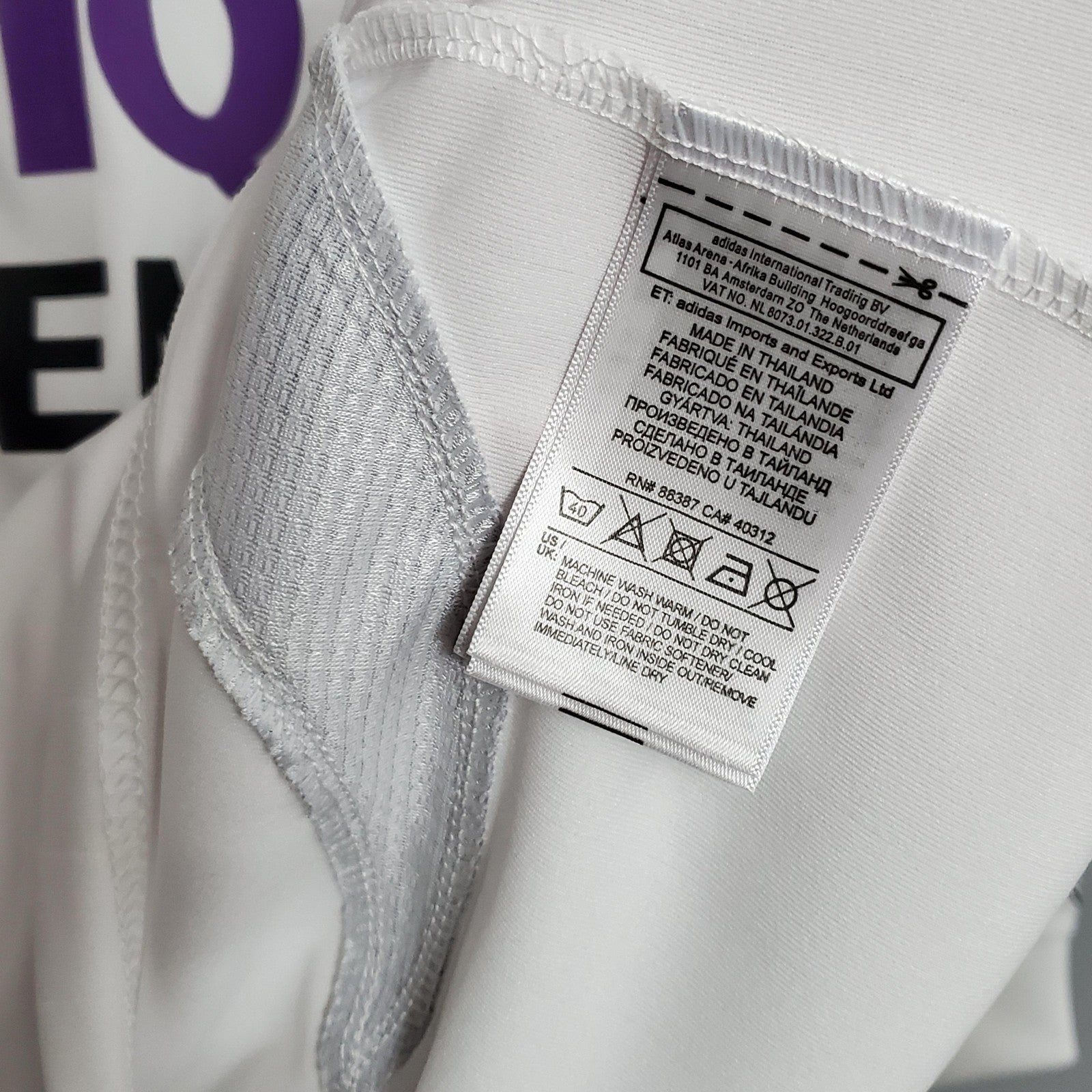 Retro Real Madrid Long Sleeve 06 07 Home